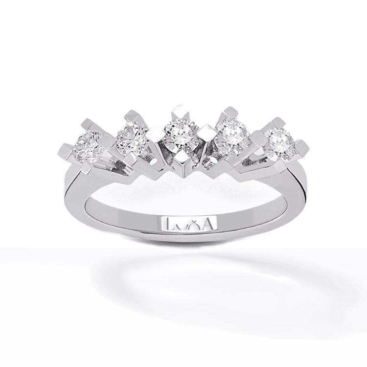 Oval Pırlanta Yüzükler