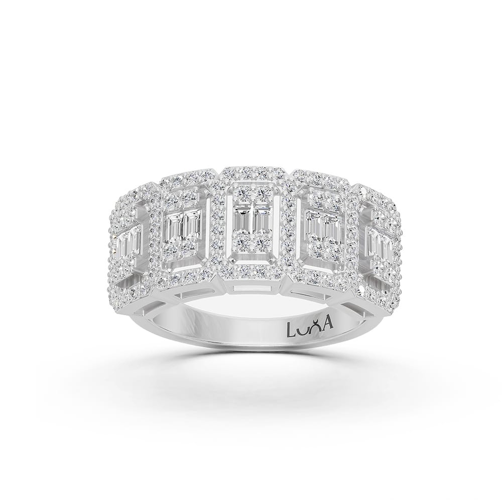 Oval Pırlanta Yüzükler