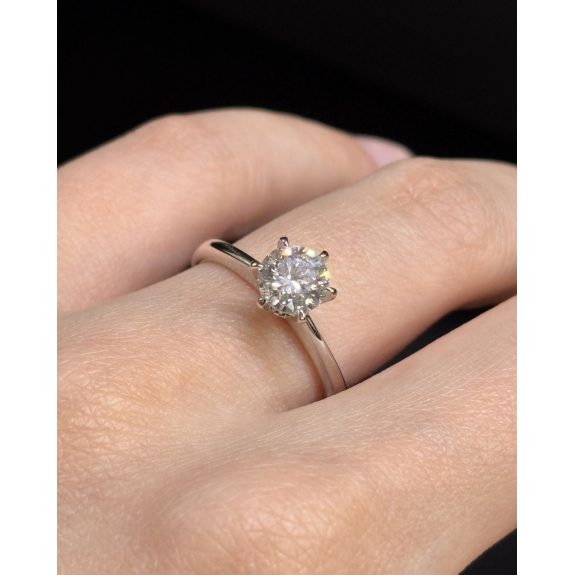 0.80 Karat IDL SERTİFİKALI Tektaş Pırlanta Yüzük