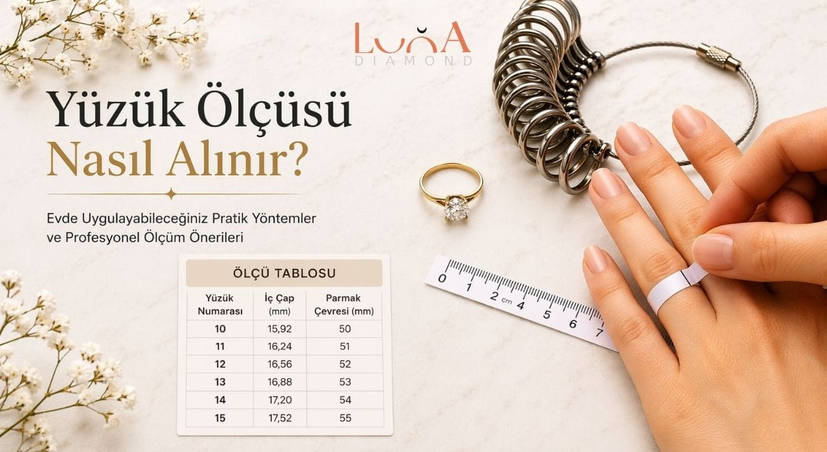 Yüzük Ölçüsü Nasıl Alınır?
