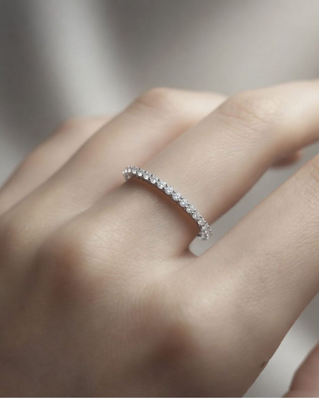 0.90 Karat Pırlanta Tamtur Yüzük