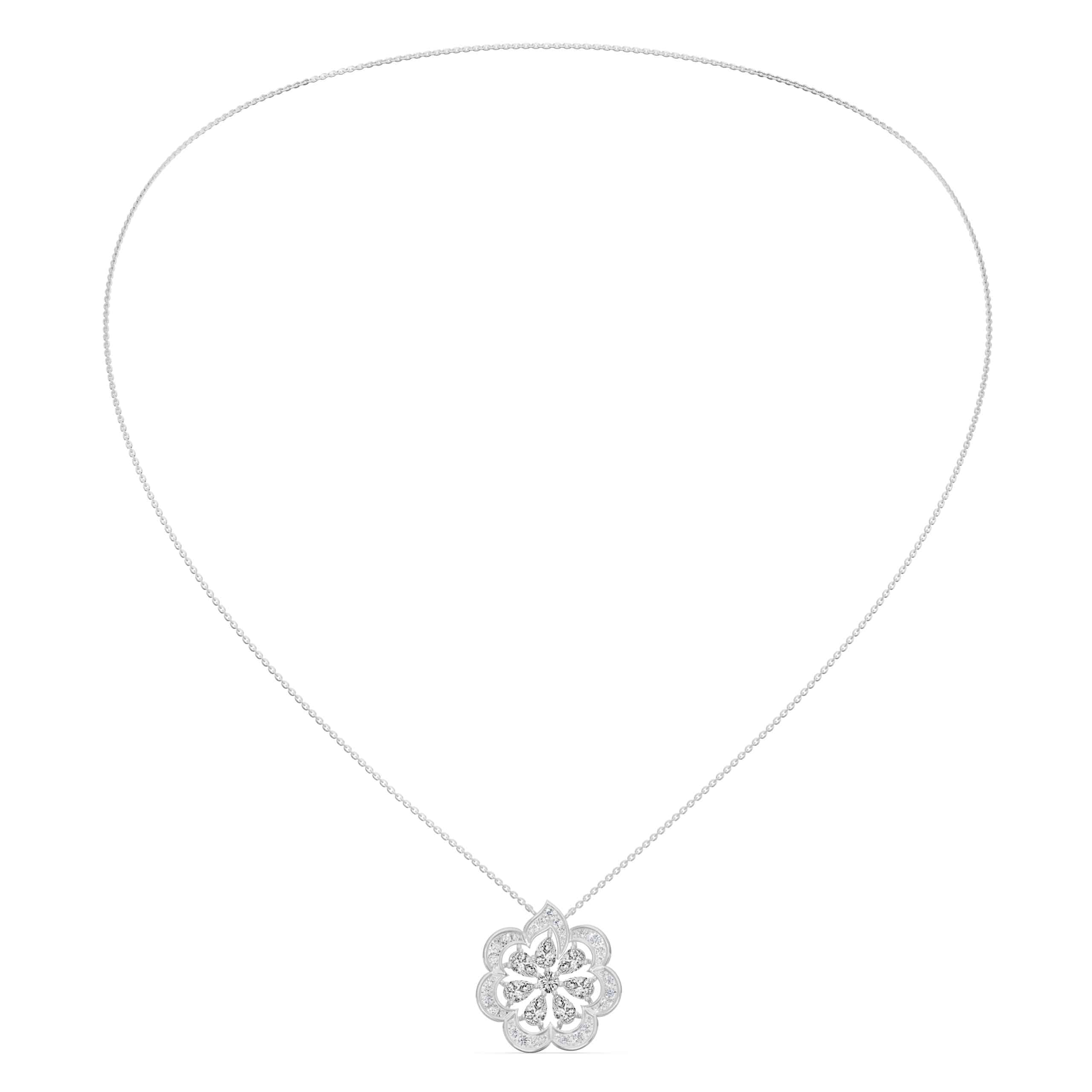 1.45 Karat IDL SERTİFİKALI Damla Pırlanta Kolye