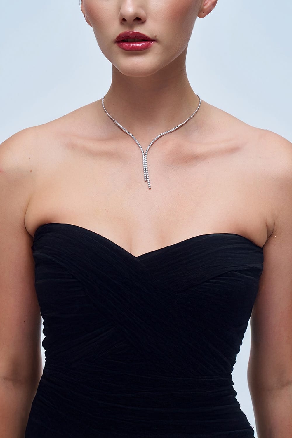 3.58 Karat IDL Sertifikalı Tasarım Pırlanta Gerdanlık