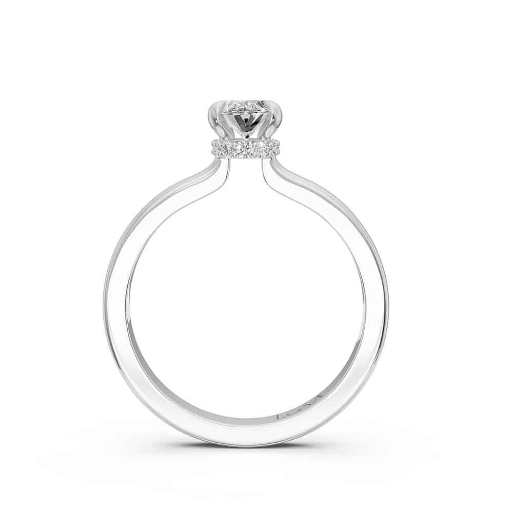 0.58 Karat IDL SERTİFİKALI Oval Pırlanta Yüzük