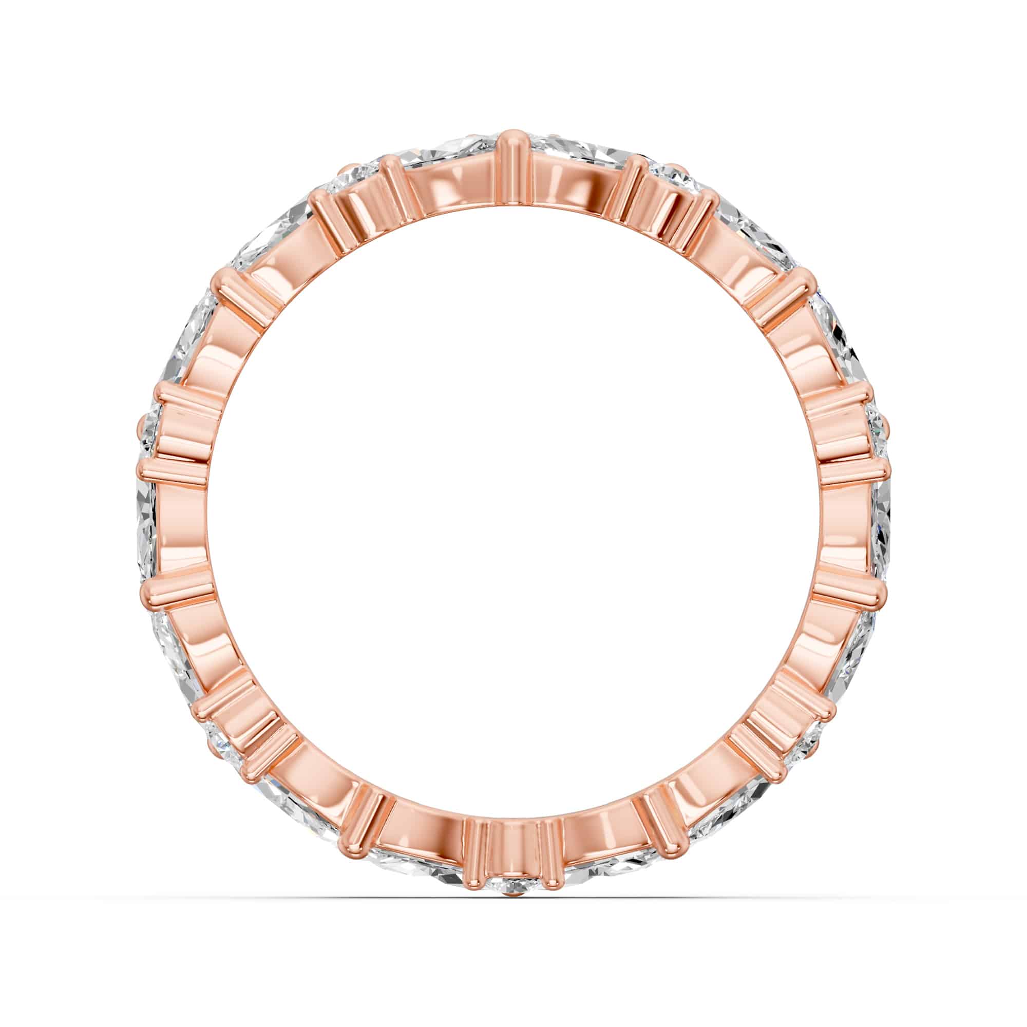 1.68 Karat IDL Sertifikalı Markiz Pırlantalı Tamtur Yüzük