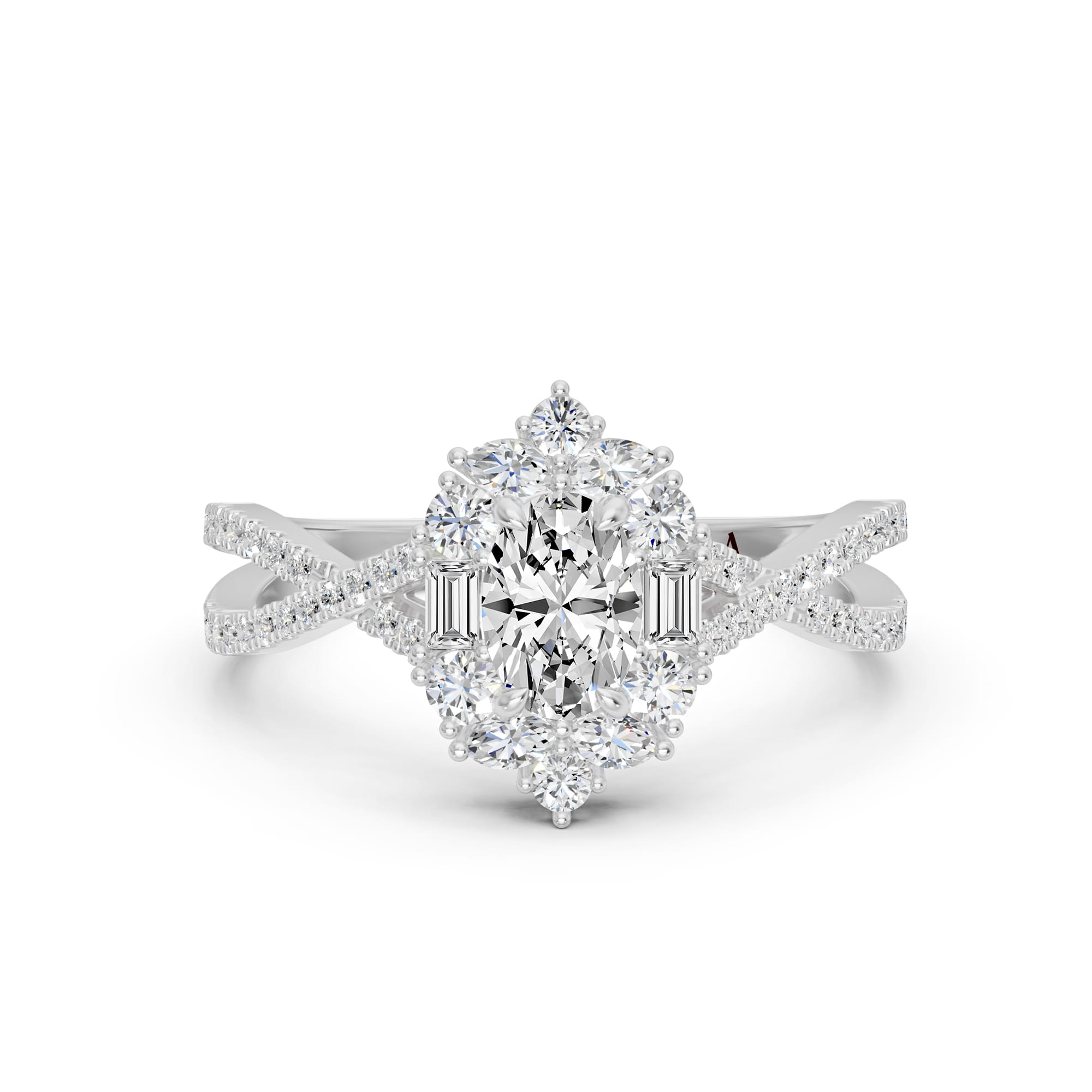 1.00 Karat HRD Sertifikalı Özel Tasarım Pırlanta Yüzük