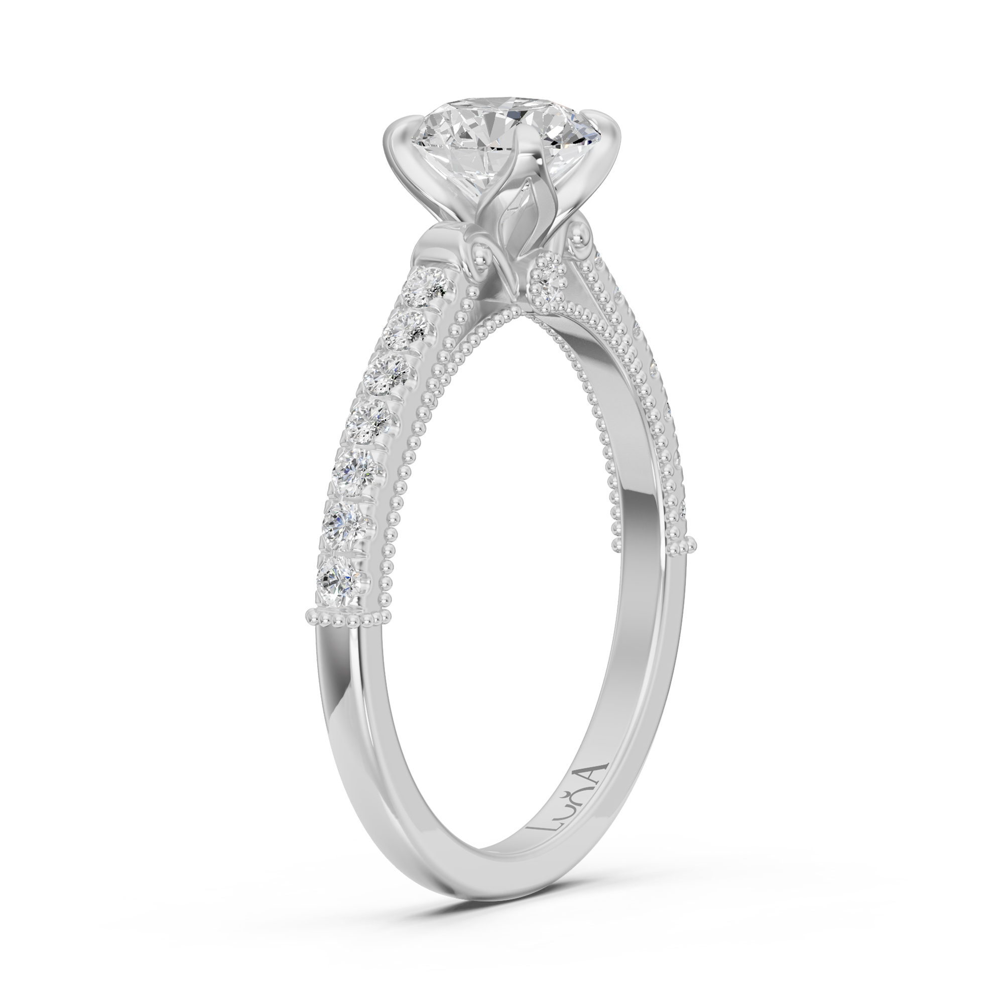 0.70 Karat HRD SERTİFİKALI Tasarım Pırlanta Yüzük