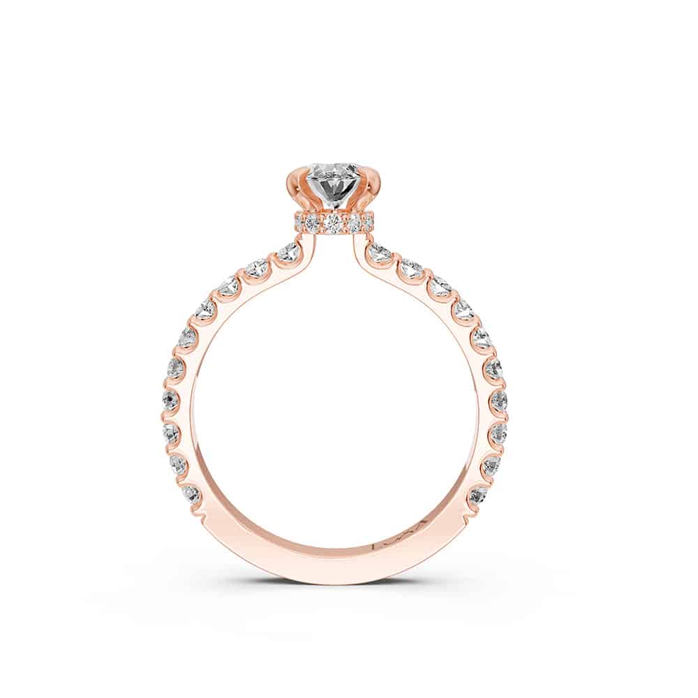 1.21 Karat HRD SERTİFİKALI Oval Pırlanta Yüzük