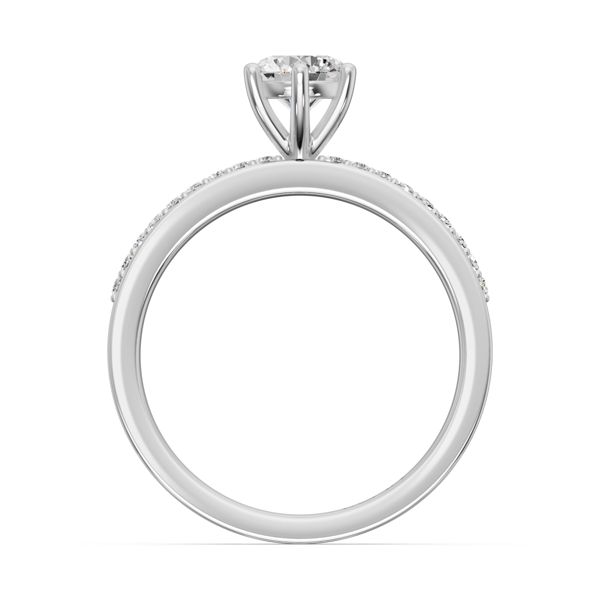 0.62 Karat HRD Sertifikalı Pırlanta Yüzük