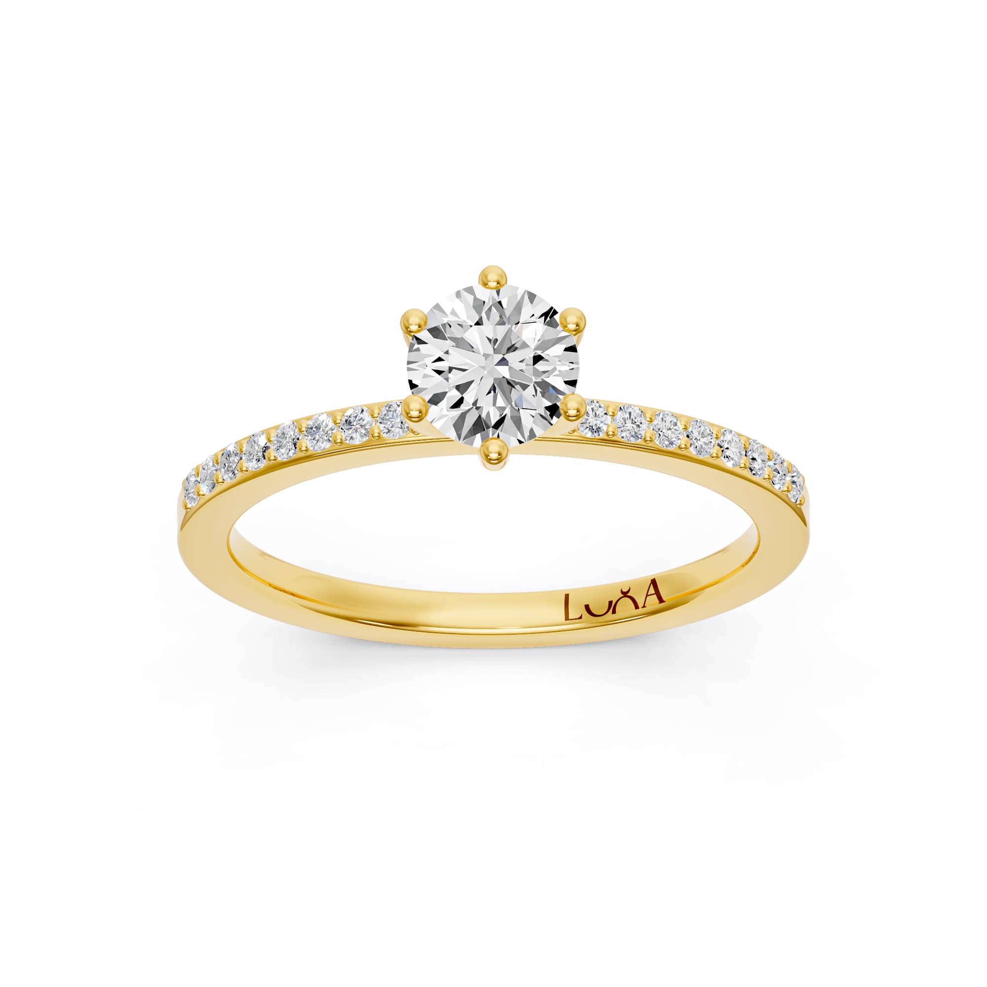 0.62 Karat HRD Sertifikalı Pırlanta Yüzük