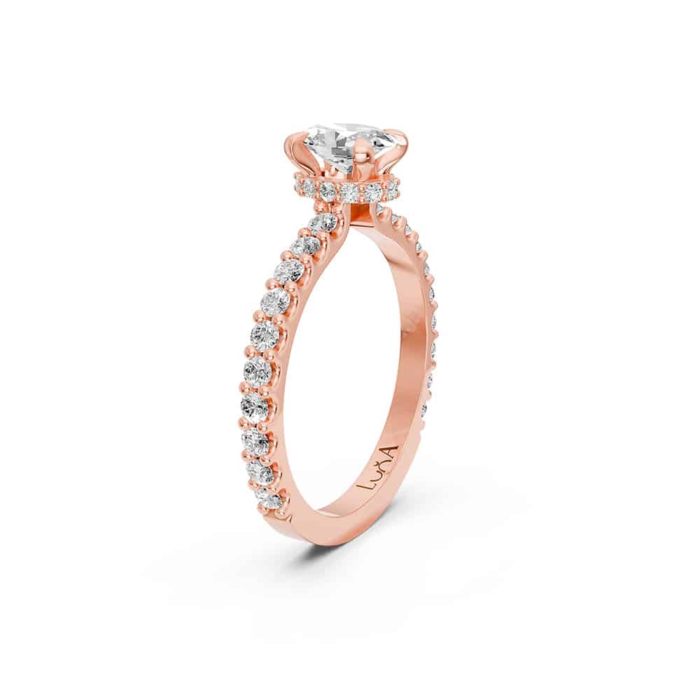 1.21 Karat HRD SERTİFİKALI Oval Pırlanta Yüzük