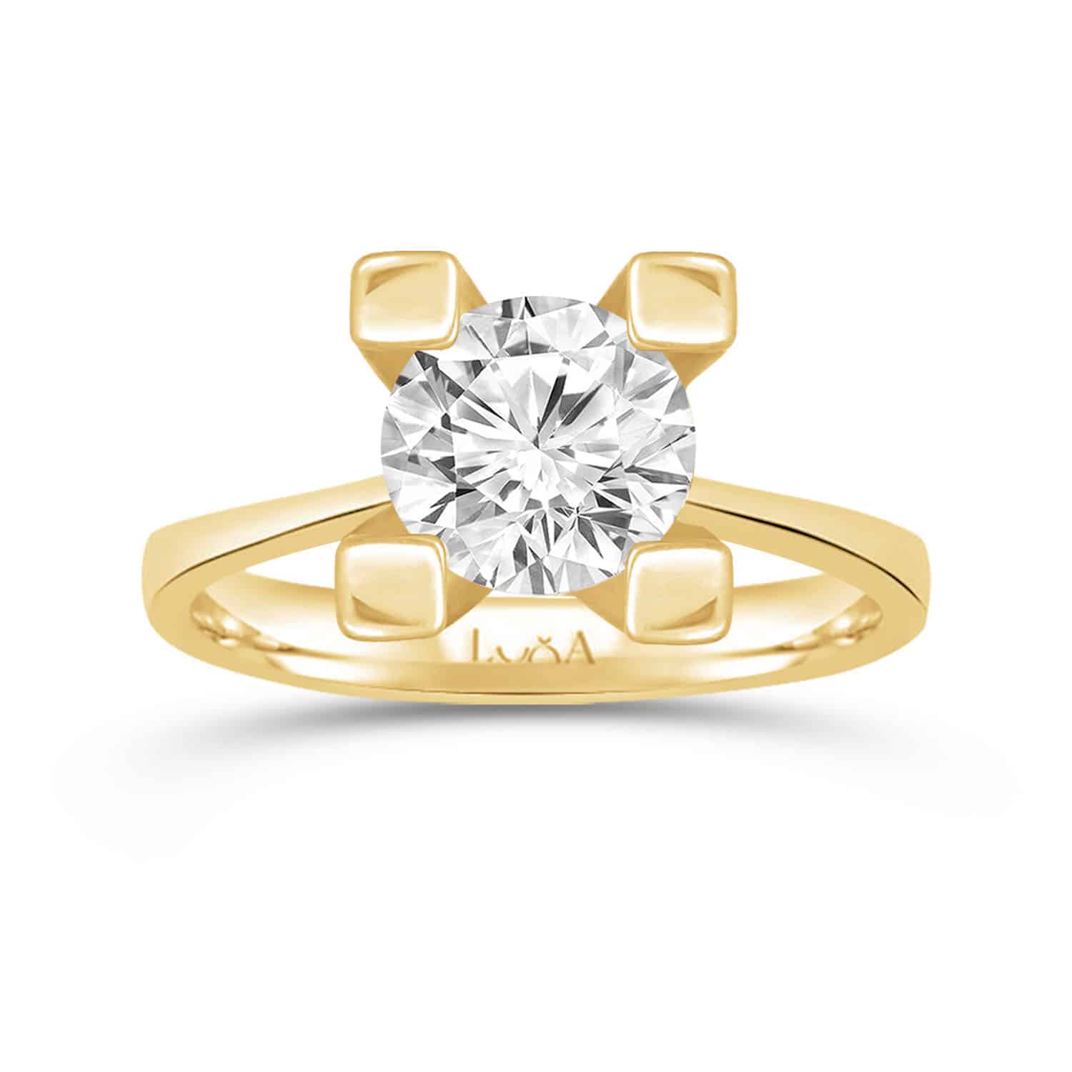 1.20 Karat G SI2 HRD SERTİFİKALI Tektaş Yüzük