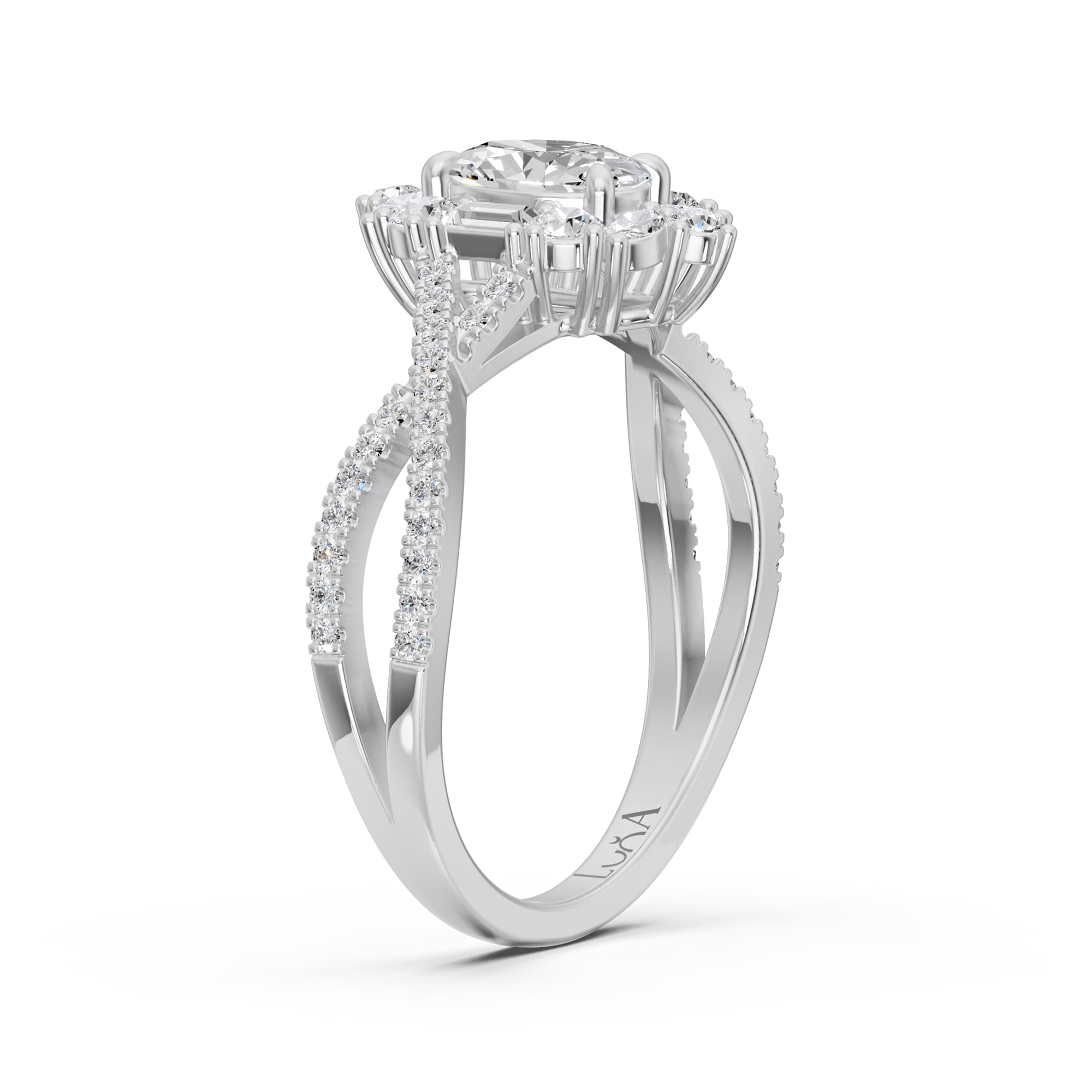 1.00 Karat HRD Sertifikalı Özel Tasarım Pırlanta Yüzük