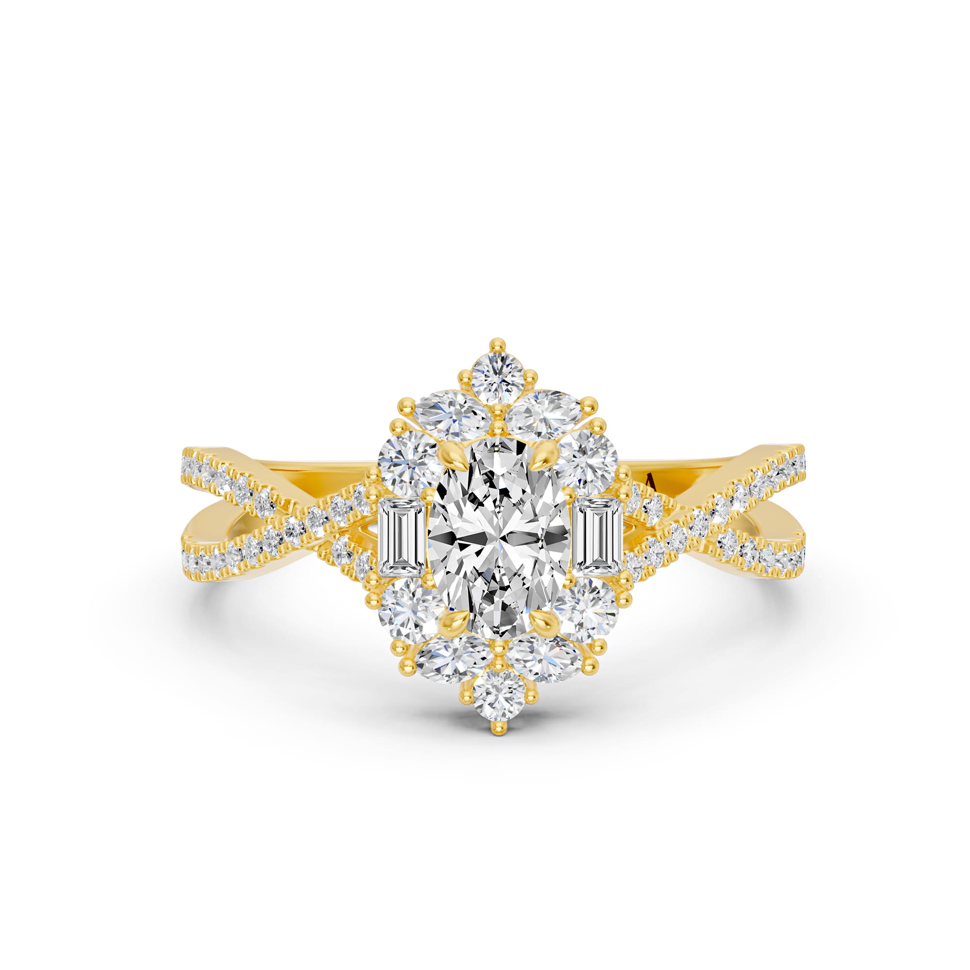 1.00 Karat HRD Sertifikalı Özel Tasarım Pırlanta Yüzük