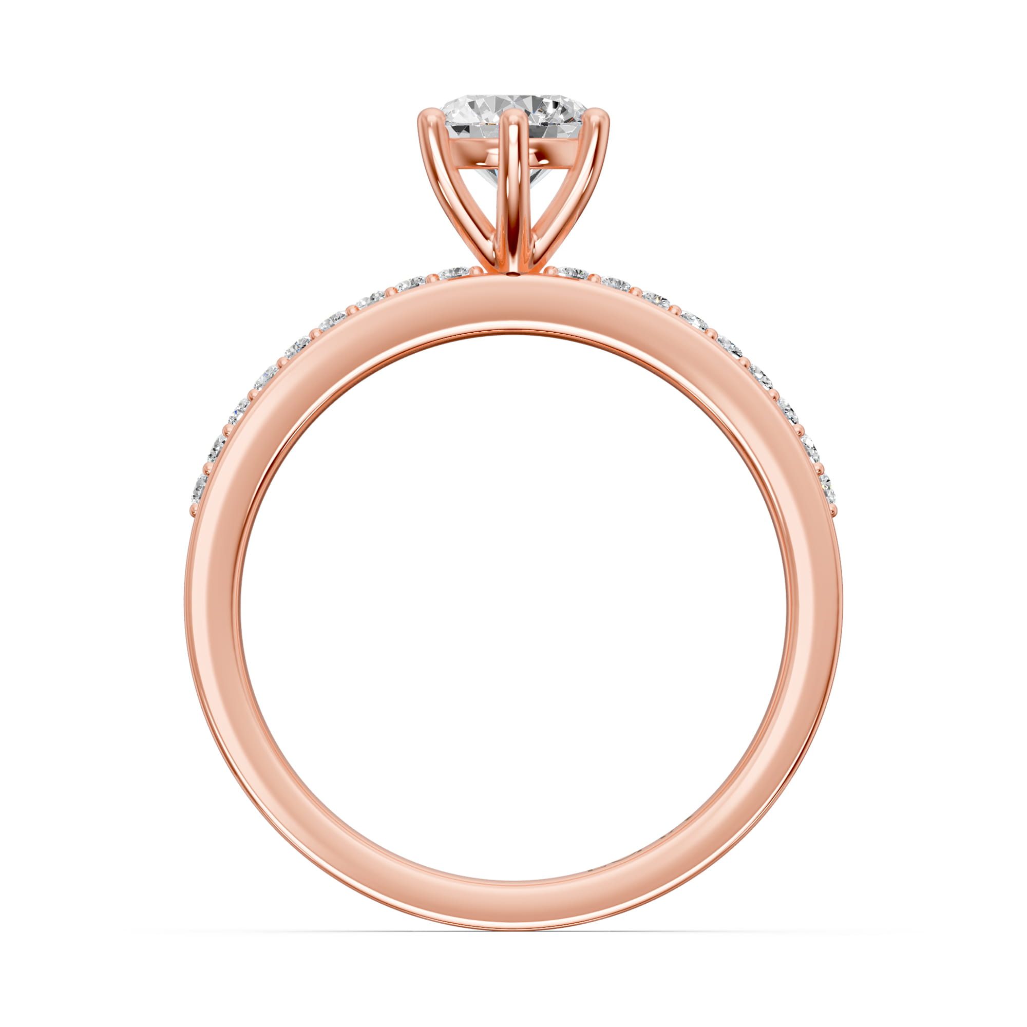 0.62 Karat HRD Sertifikalı Pırlanta Yüzük