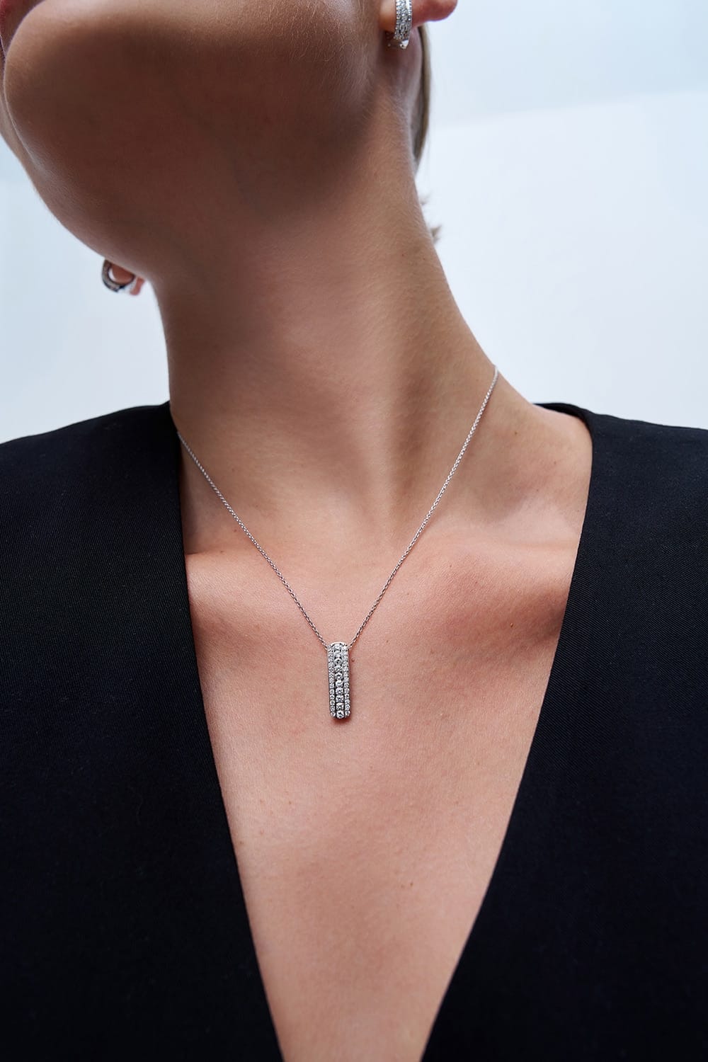 0.50 Karat IDL SERTİFİKALI Tasarım Pırlanta Kolye