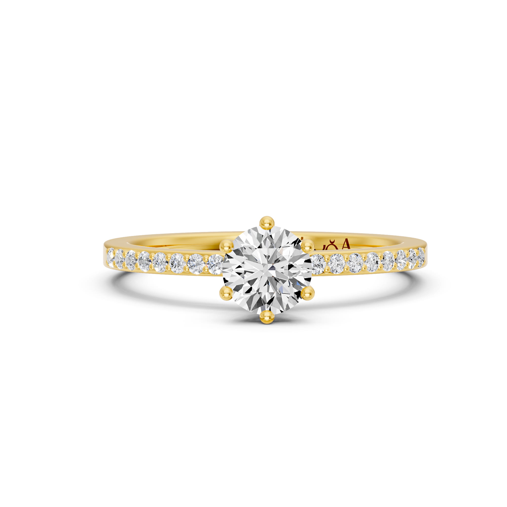 0.62 Karat HRD Sertifikalı Pırlanta Yüzük