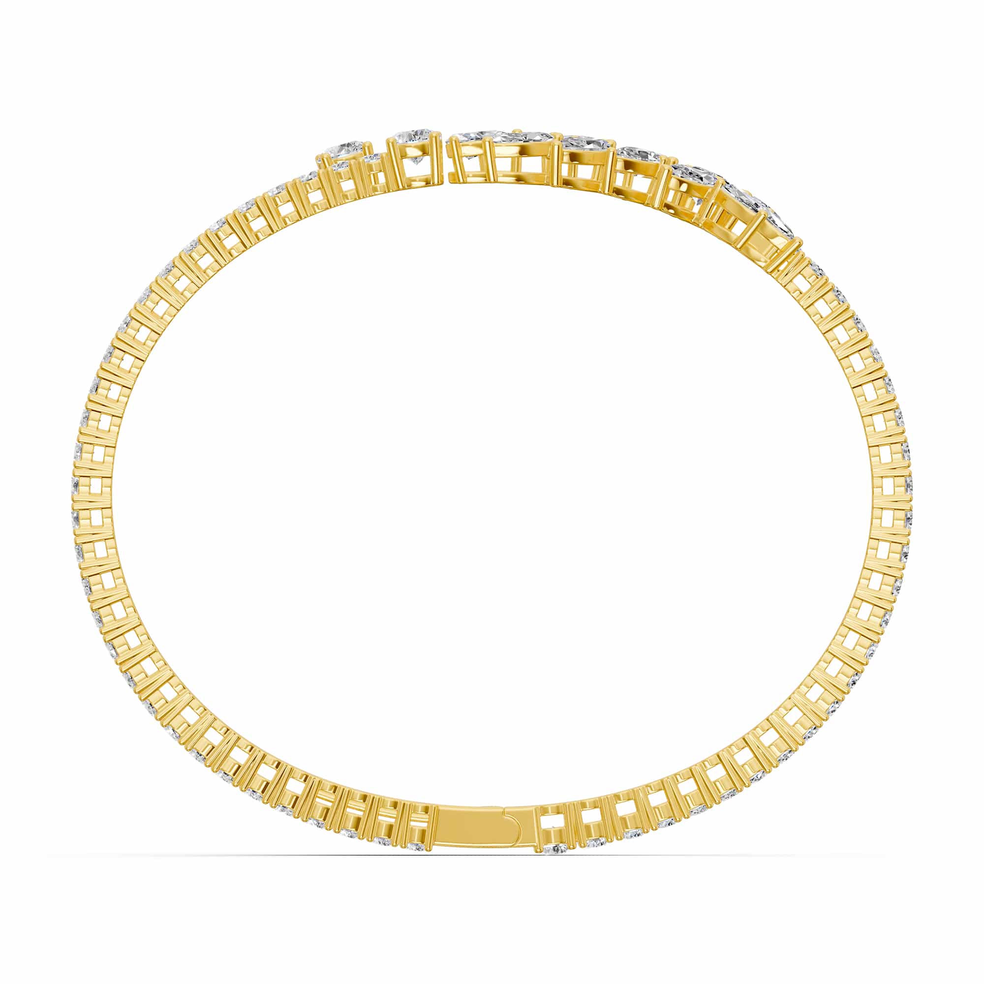 6.74 Karat IDL SERTİFİKALI Özel Tasarım Pırlanta Bileklik