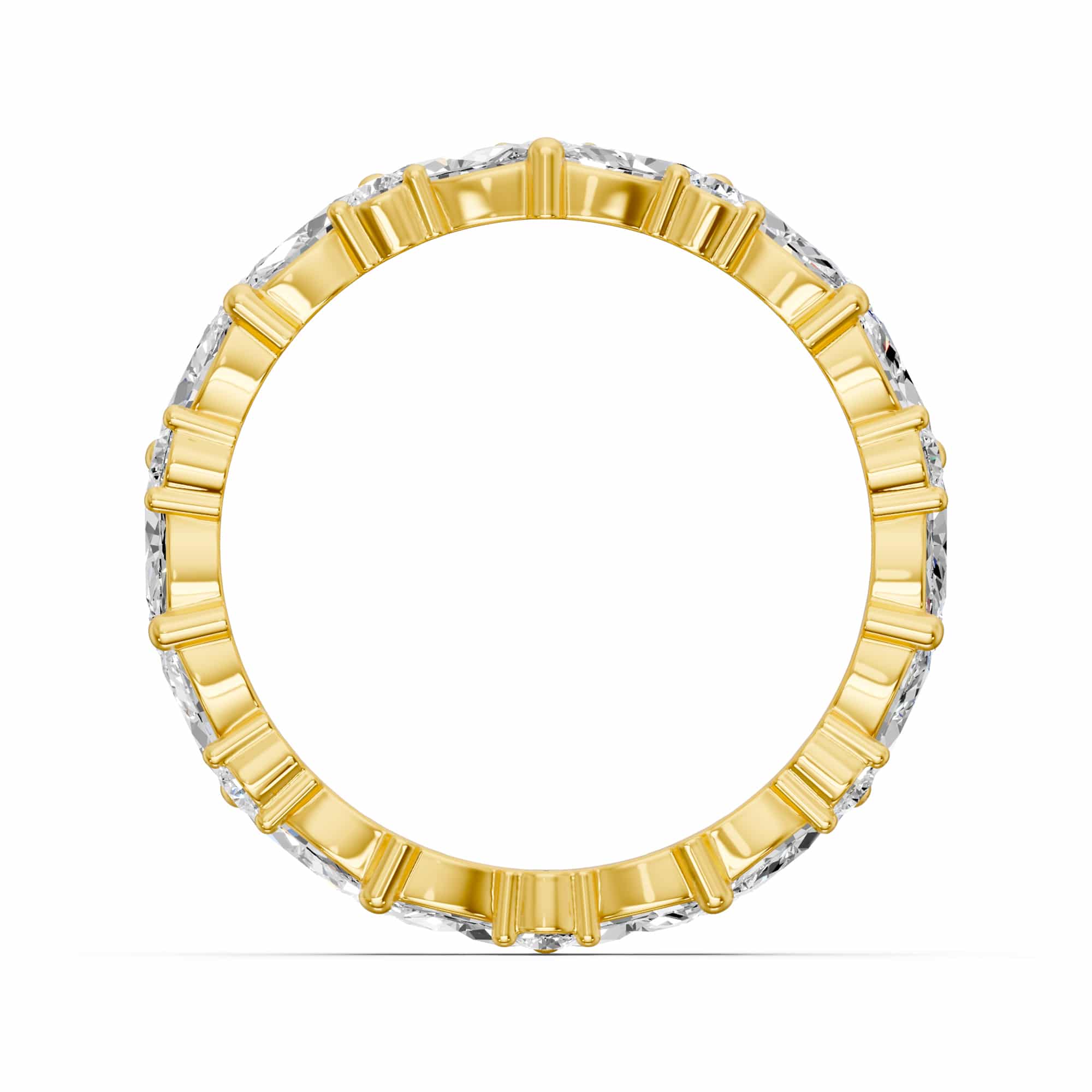 1.68 Karat IDL Sertifikalı Markiz Pırlantalı Tamtur Yüzük