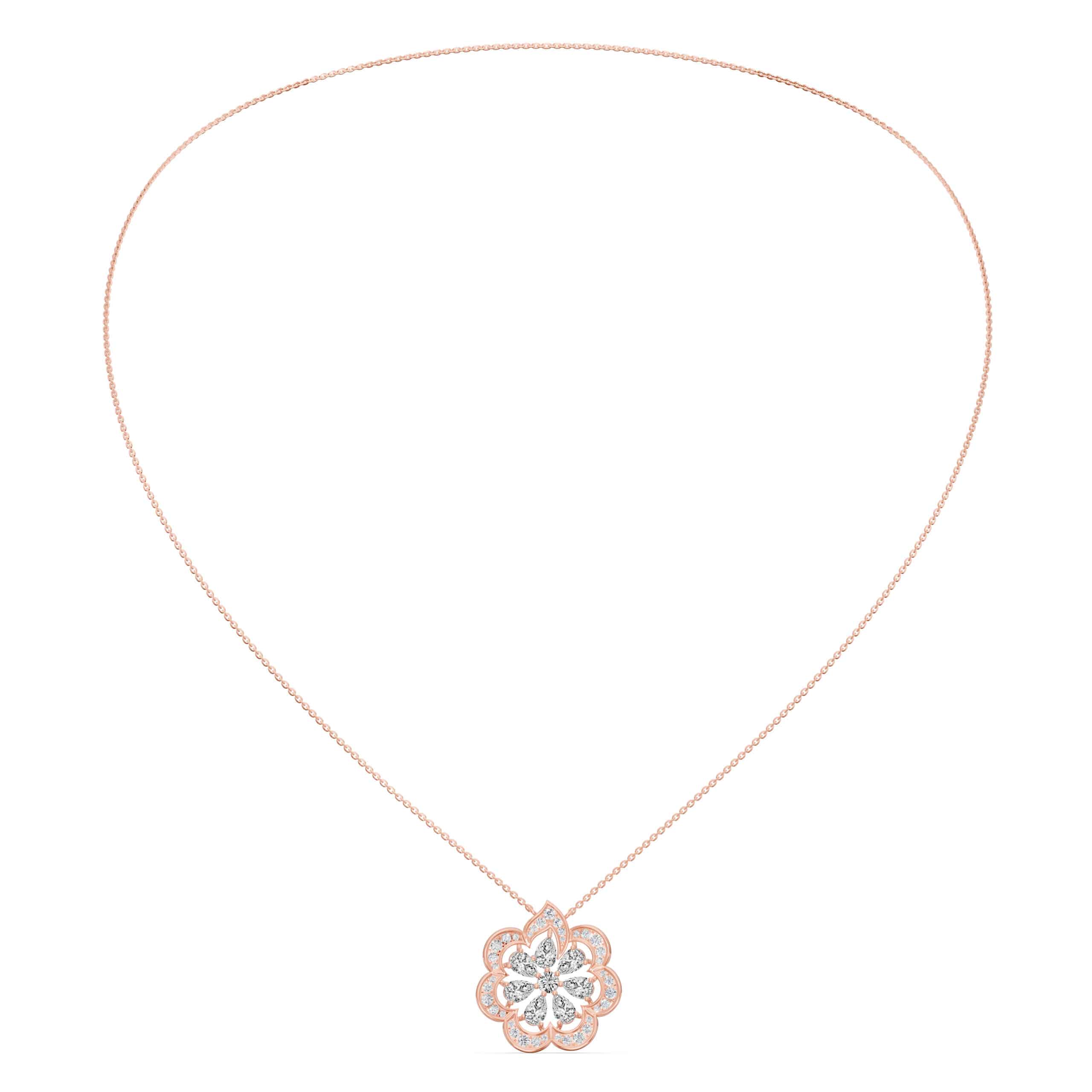 1.45 Karat IDL SERTİFİKALI Damla Pırlanta Kolye