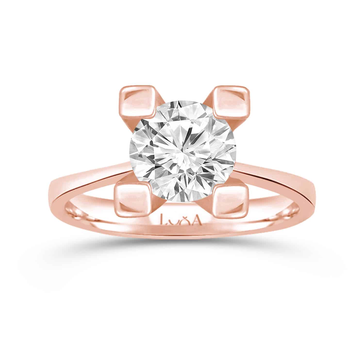 1.20 Karat G SI2 HRD SERTİFİKALI Tektaş Yüzük