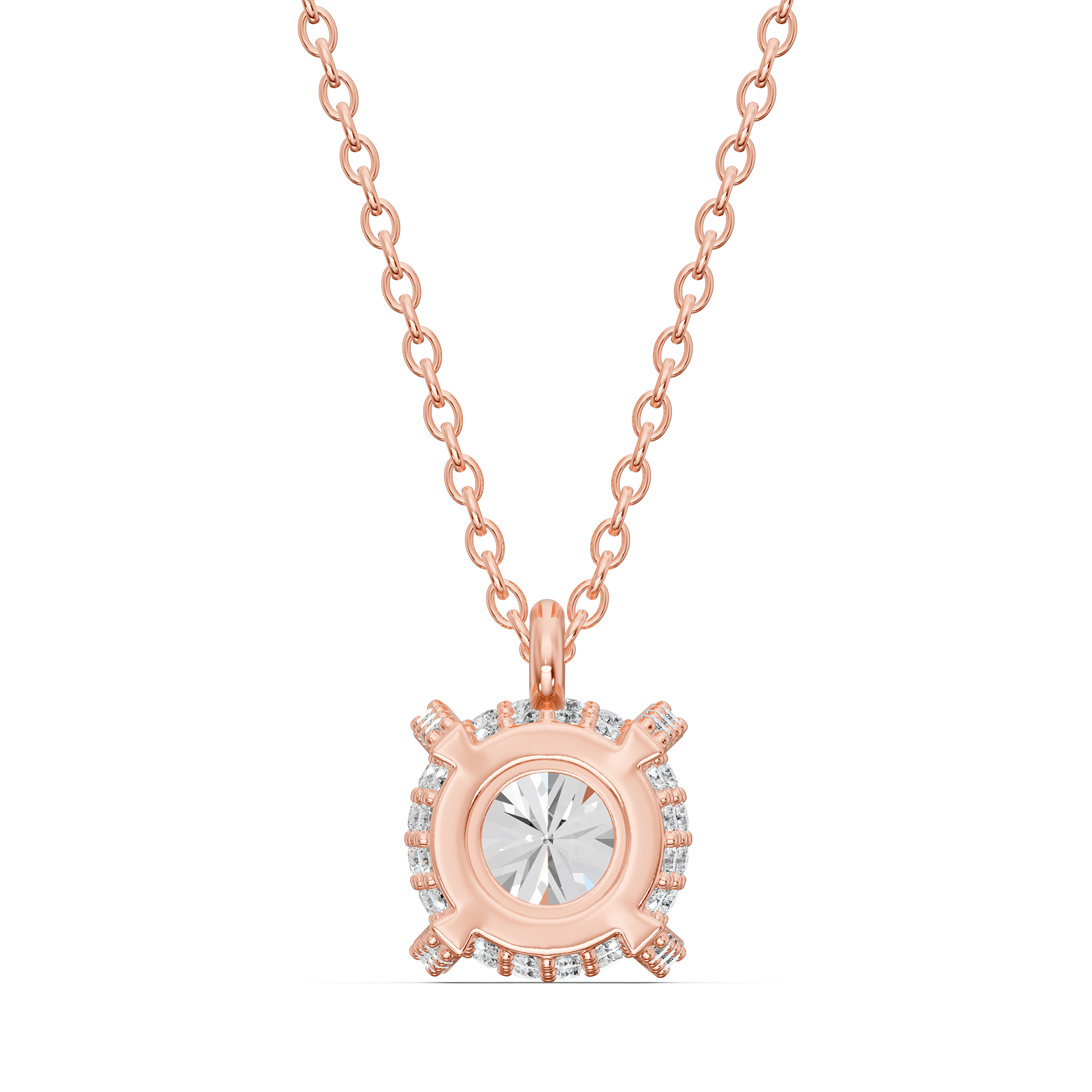 1.07 Karat HRD SERTİFİKALI Özel Tasarım Pırlanta Kolye