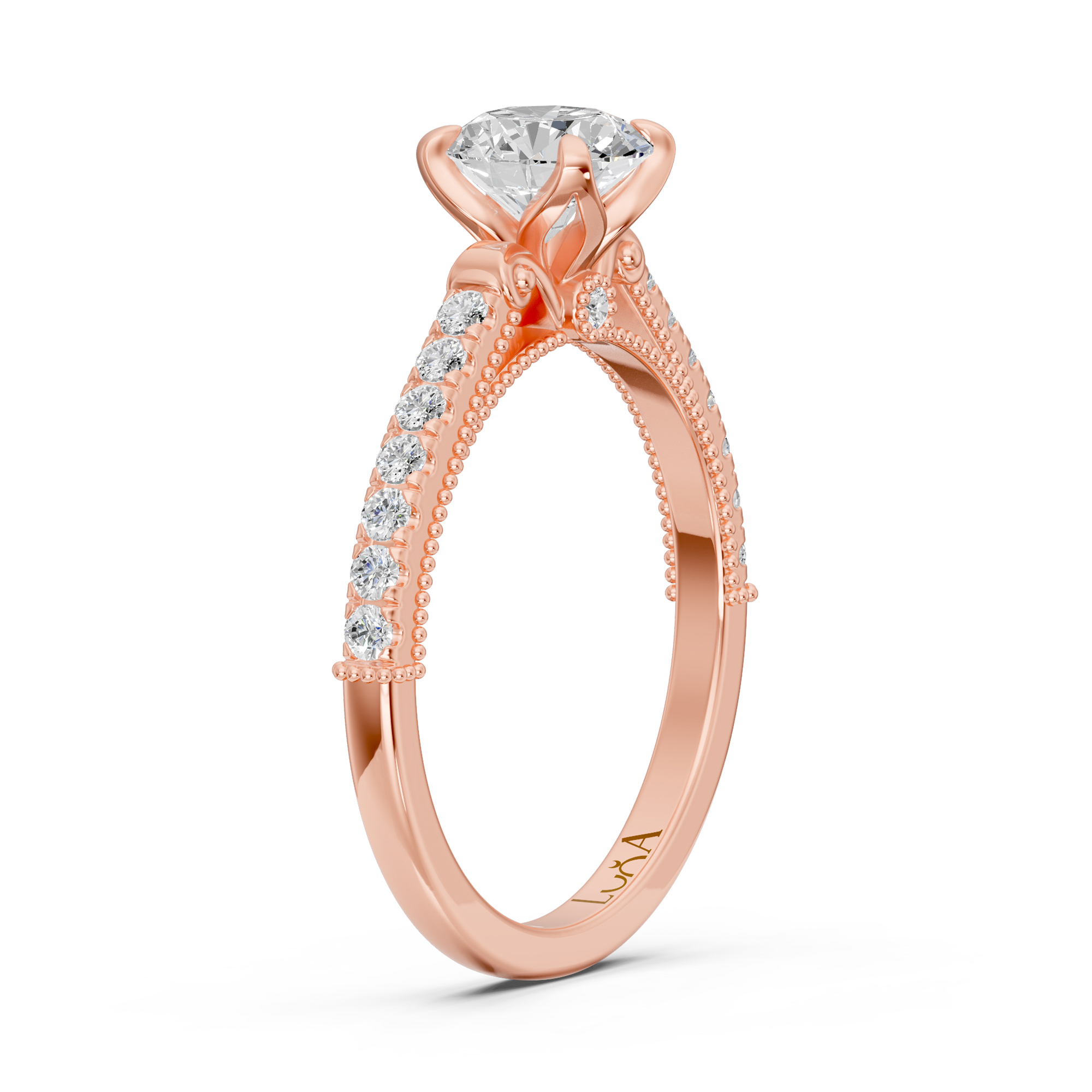 0.70 Karat HRD SERTİFİKALI Tasarım Pırlanta Yüzük