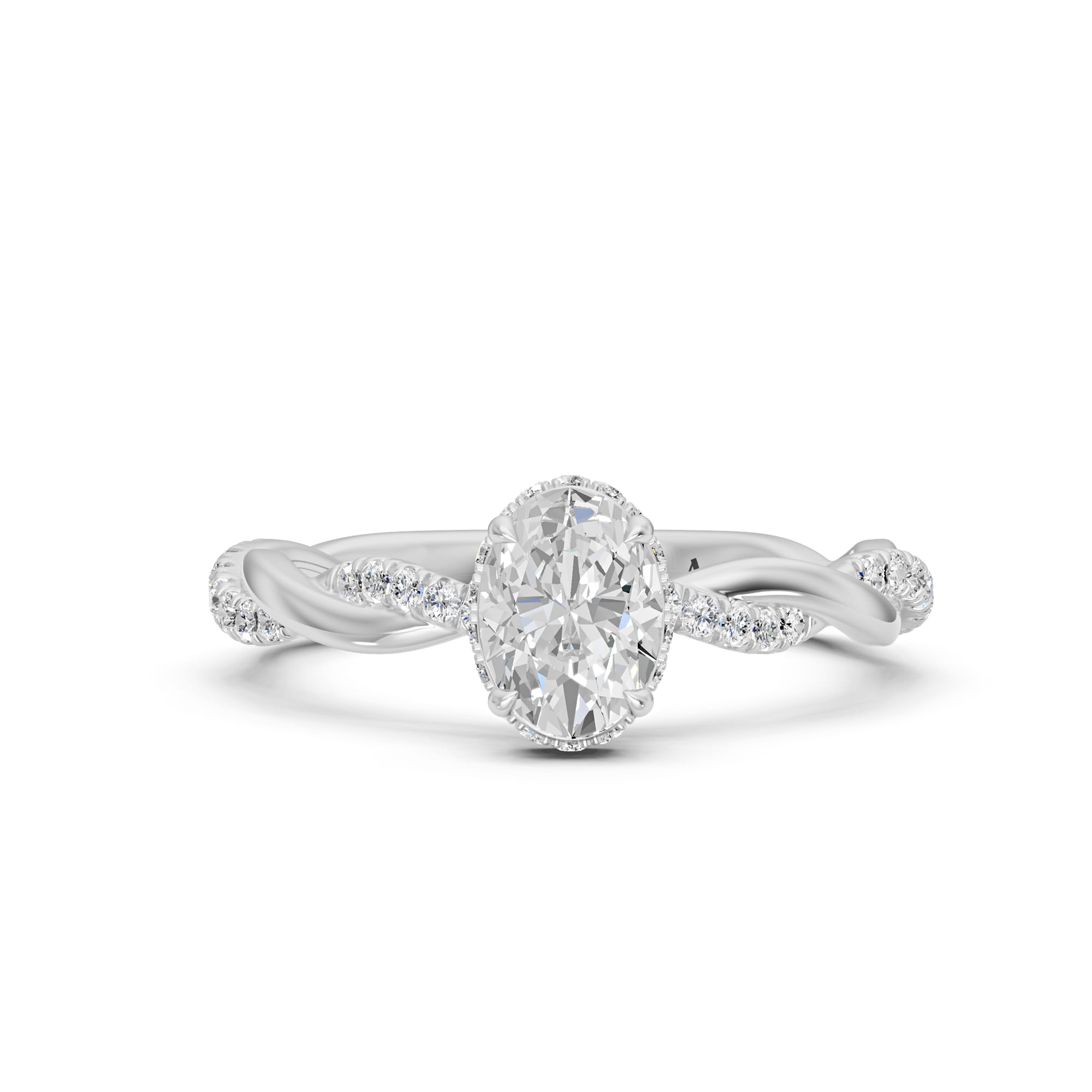 1.27 Karat HRD Sertifikalı Özel Tasarım Pırlanta Yüzük