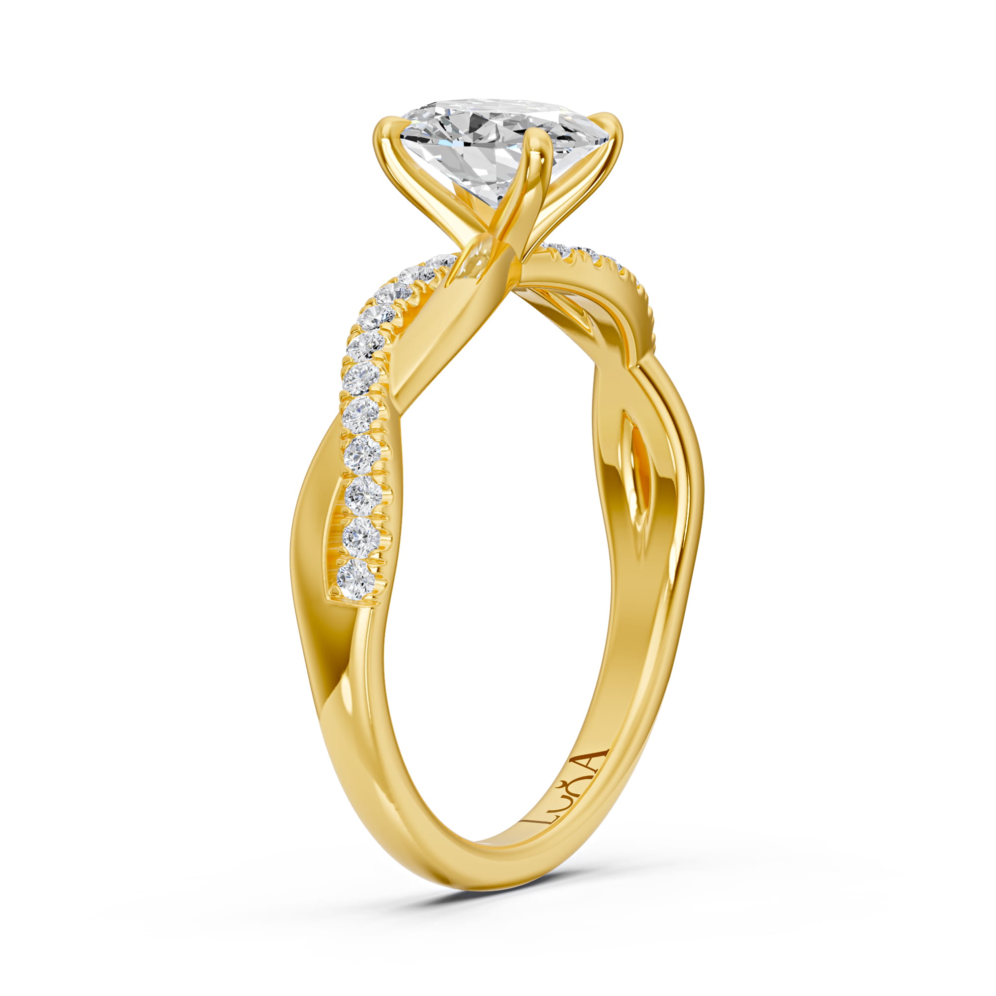 1.14 Karat HRD Sertifikalı Özel Tasarım Pırlanta Yüzük