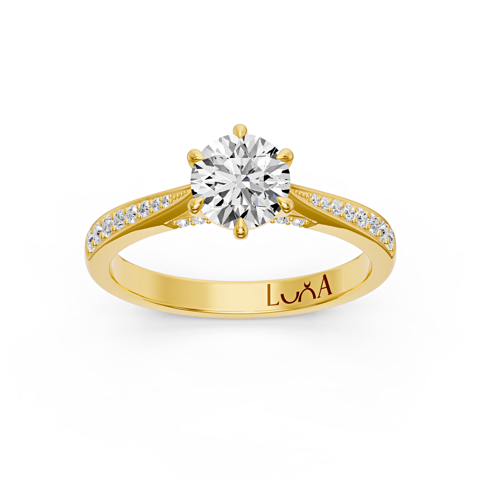 1.20 Karat HRD Sertifikalı Özel Tasarım Pırlanta Yüzük