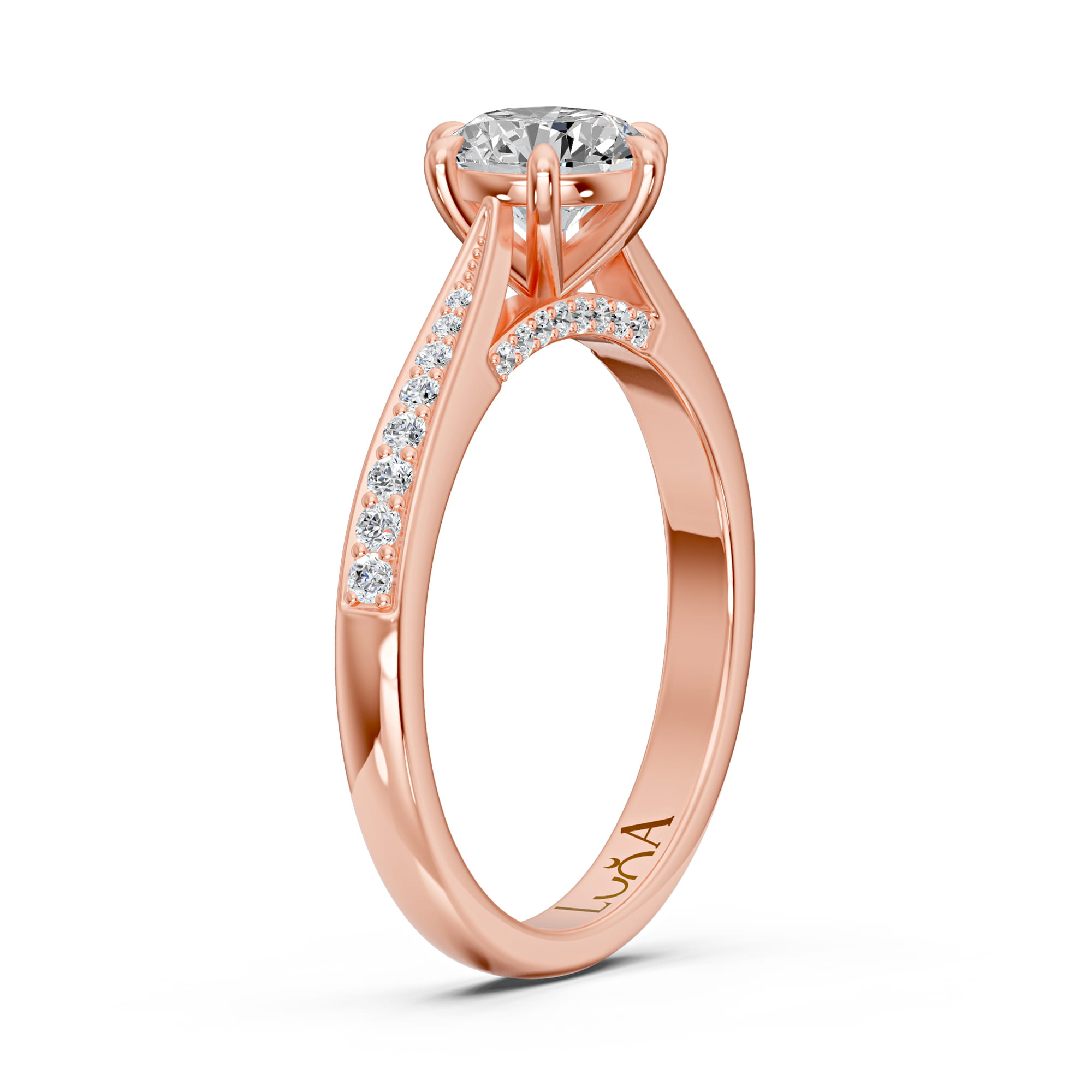 1.20 Karat HRD Sertifikalı Özel Tasarım Pırlanta Yüzük