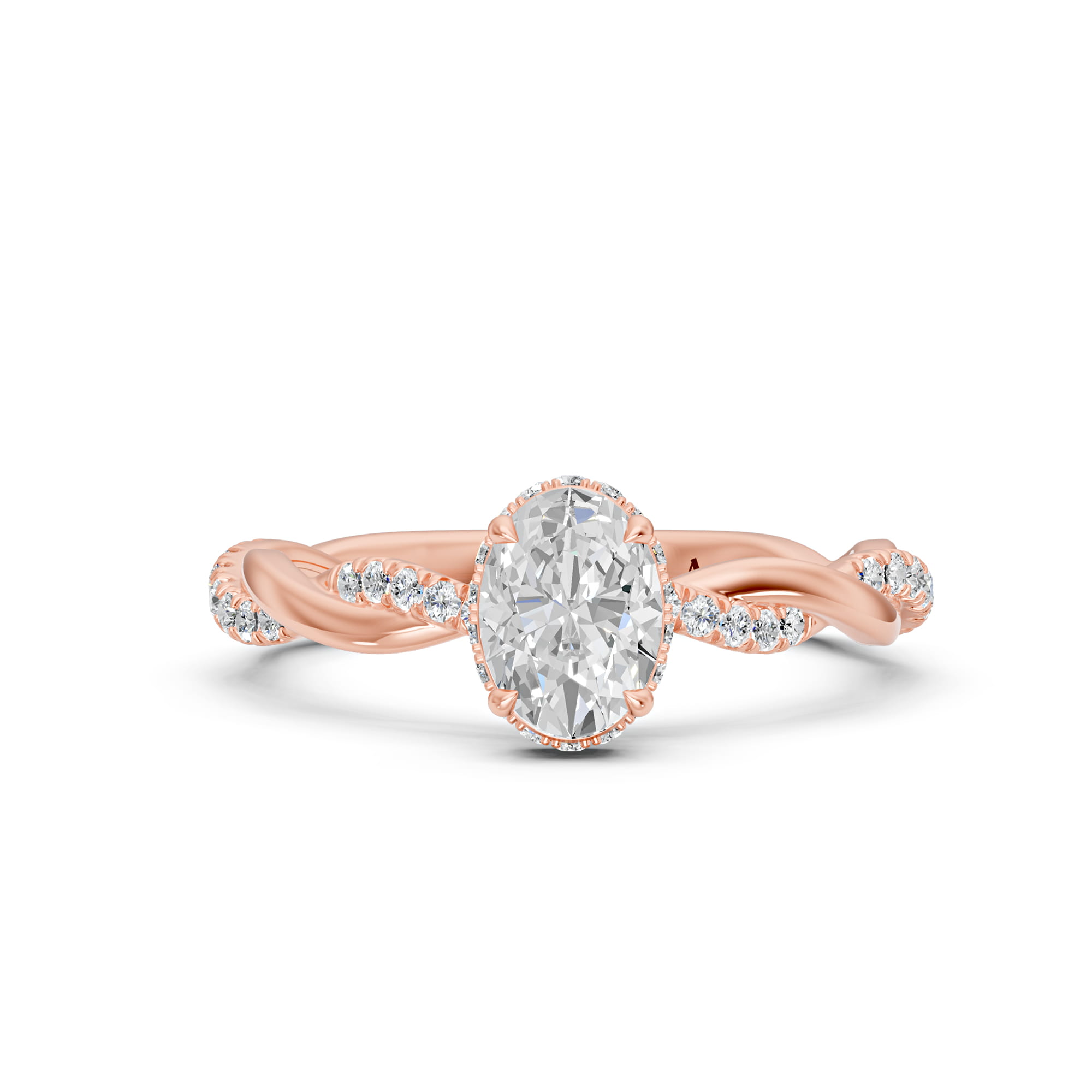 1.27 Karat HRD Sertifikalı Özel Tasarım Pırlanta Yüzük