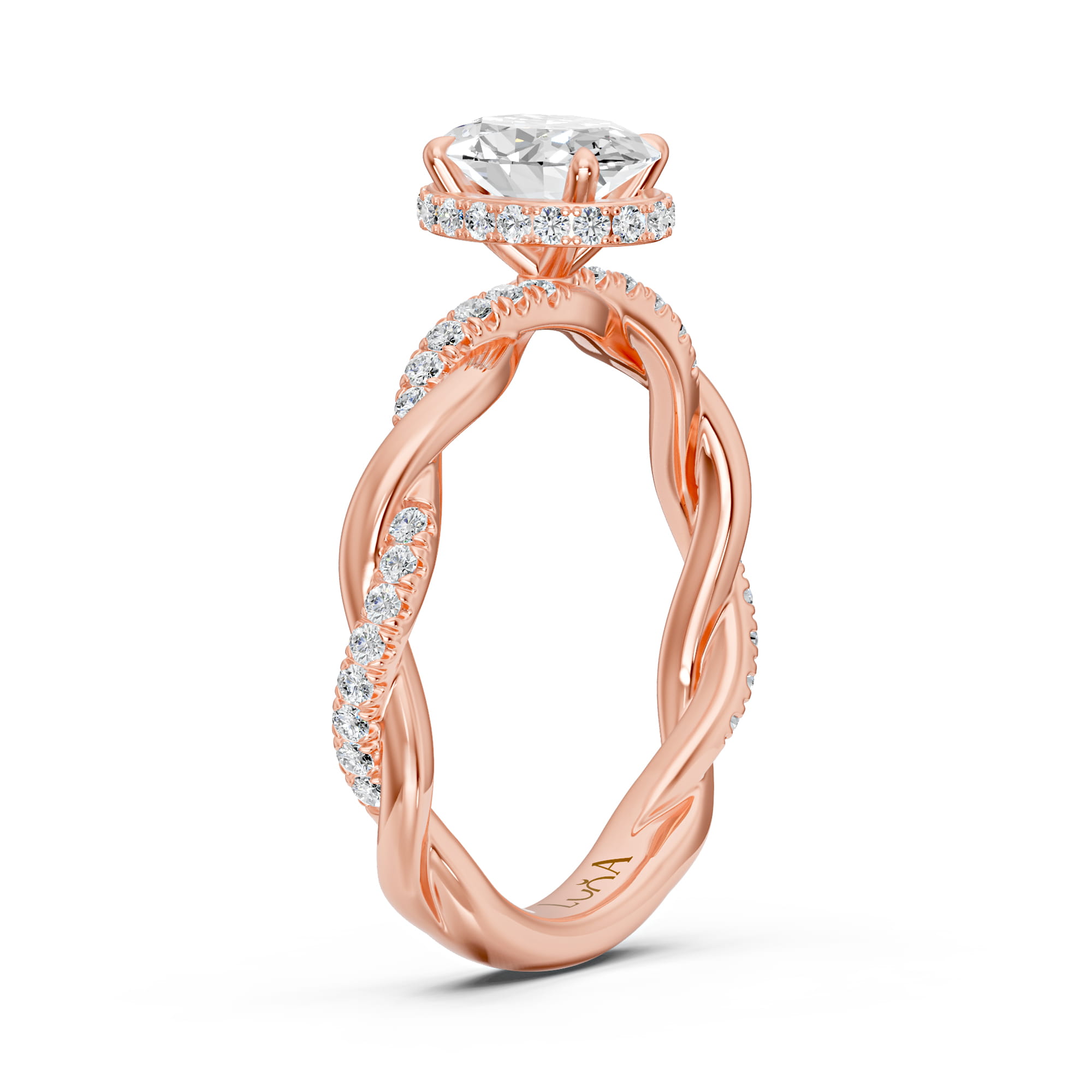 1.27 Karat HRD Sertifikalı Özel Tasarım Pırlanta Yüzük