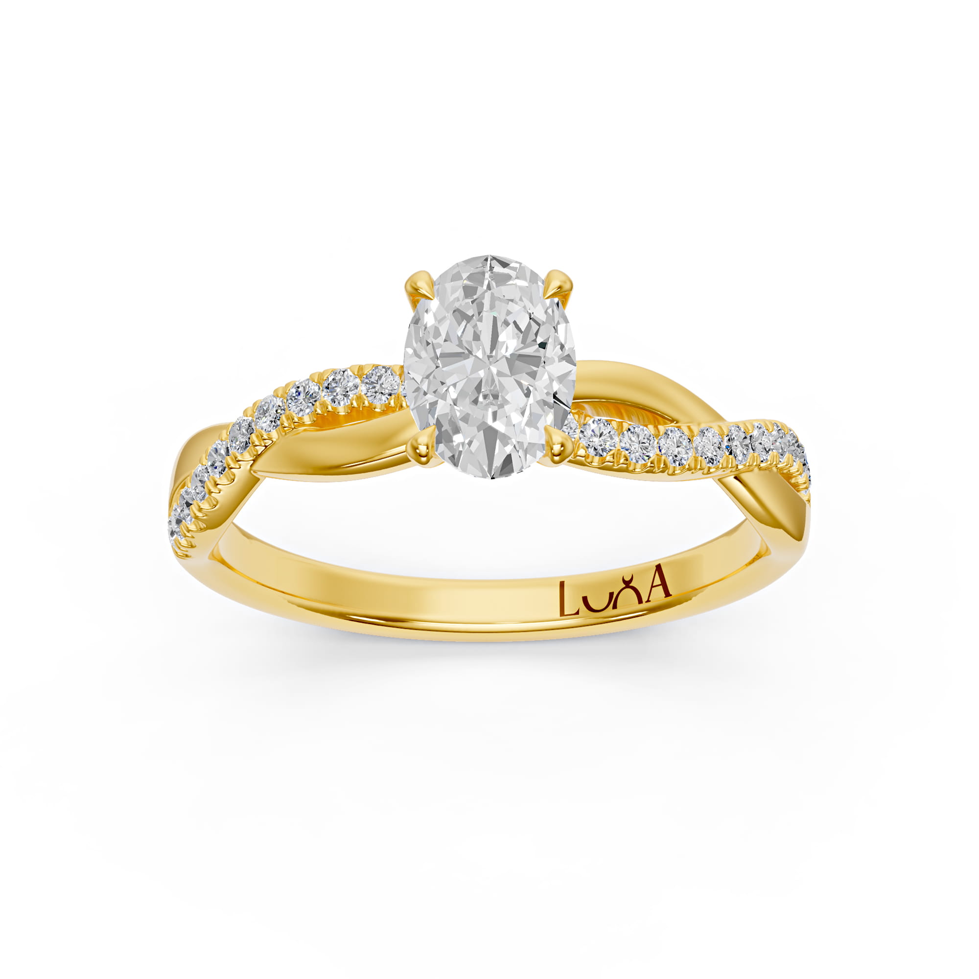 1.14 Karat HRD Sertifikalı Özel Tasarım Pırlanta Yüzük