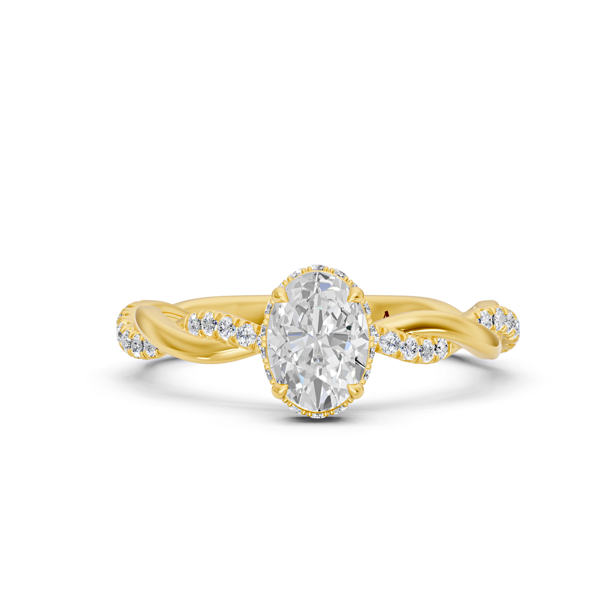 1.27 Karat HRD Sertifikalı Özel Tasarım Pırlanta Yüzük