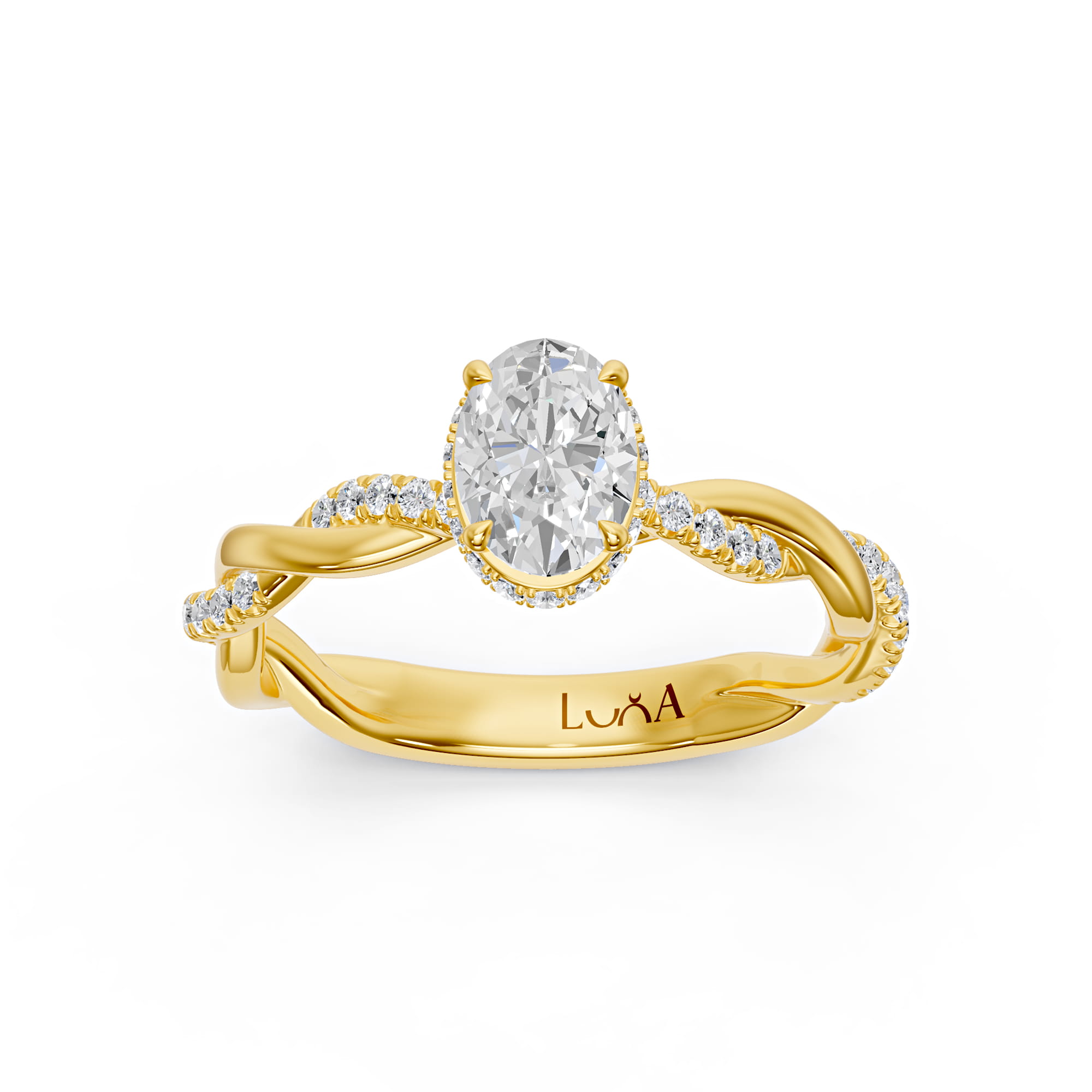 1.27 Karat HRD Sertifikalı Özel Tasarım Pırlanta Yüzük