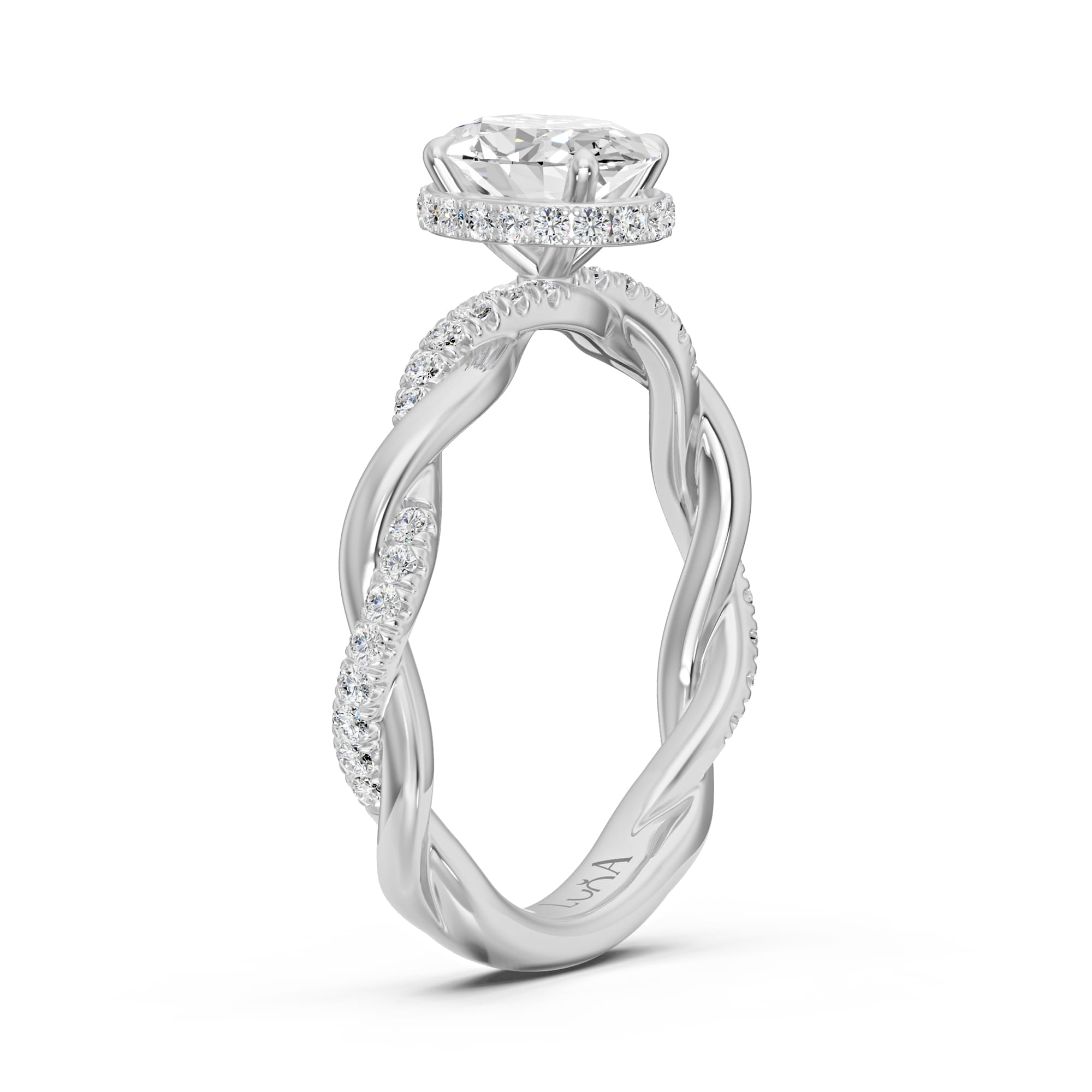 1.27 Karat HRD Sertifikalı Özel Tasarım Pırlanta Yüzük