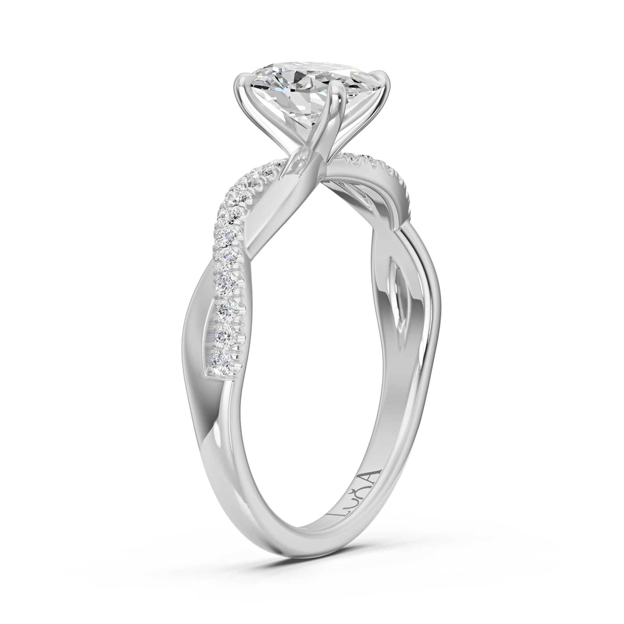 1.14 Karat HRD Sertifikalı Özel Tasarım Pırlanta Yüzük