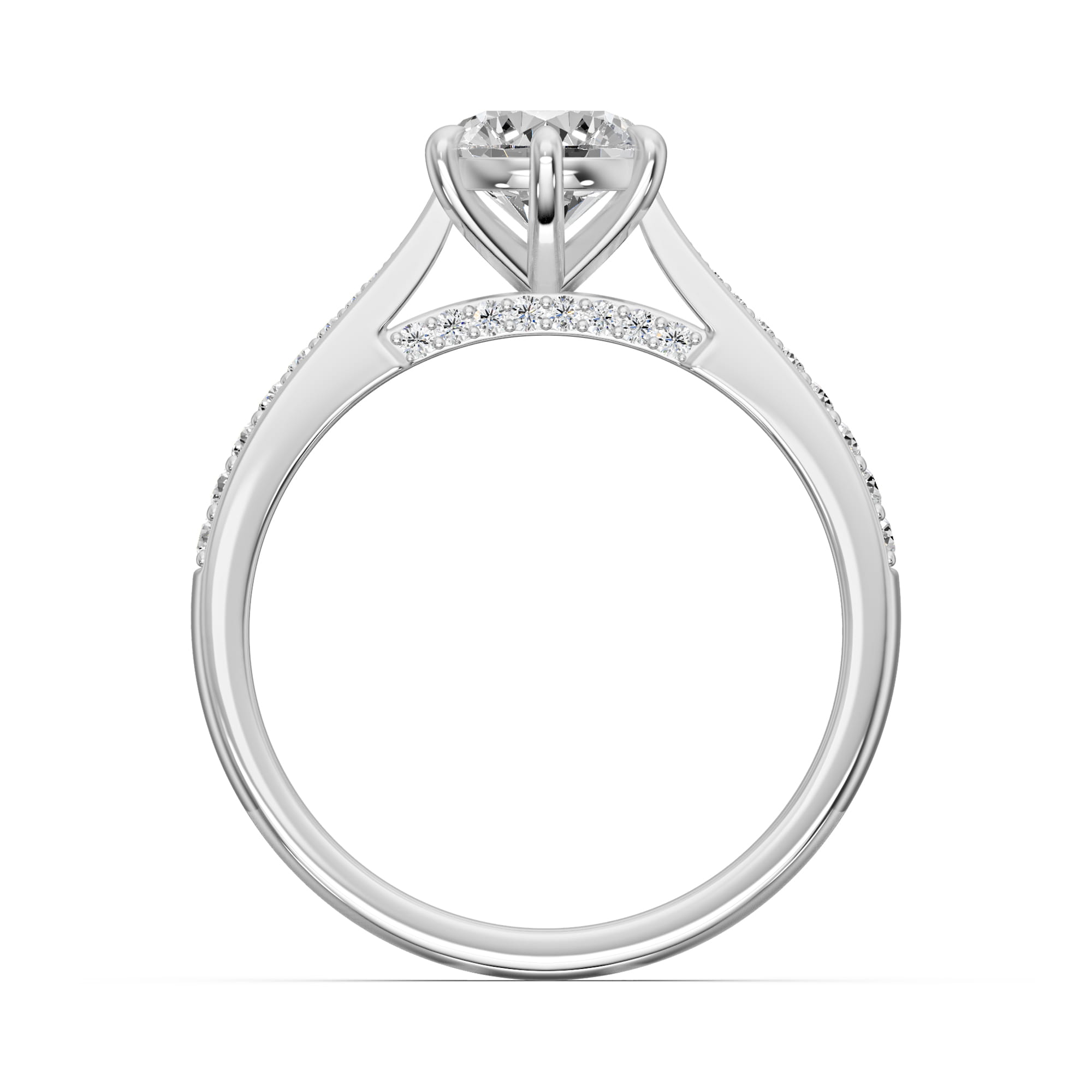 1.20 Karat HRD Sertifikalı Özel Tasarım Pırlanta Yüzük