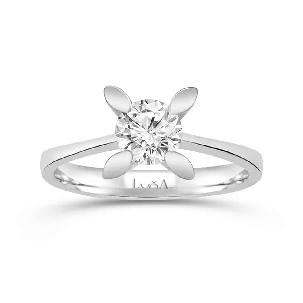 0.70 Karat HRD Sertifikalı Tektaş Pırlanta Yüzük