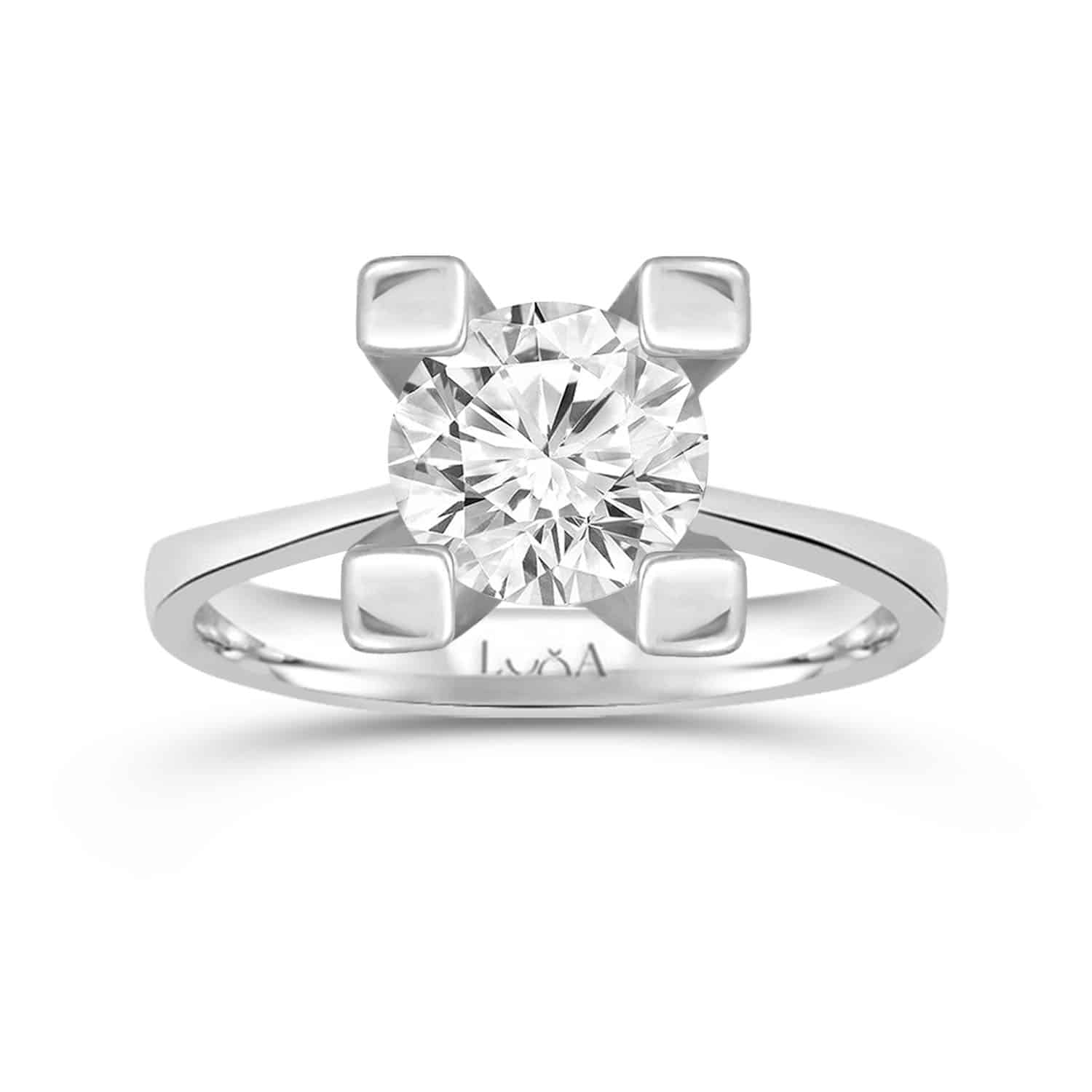 1.20 Karat G SI2 HRD SERTİFİKALI Tektaş Yüzük