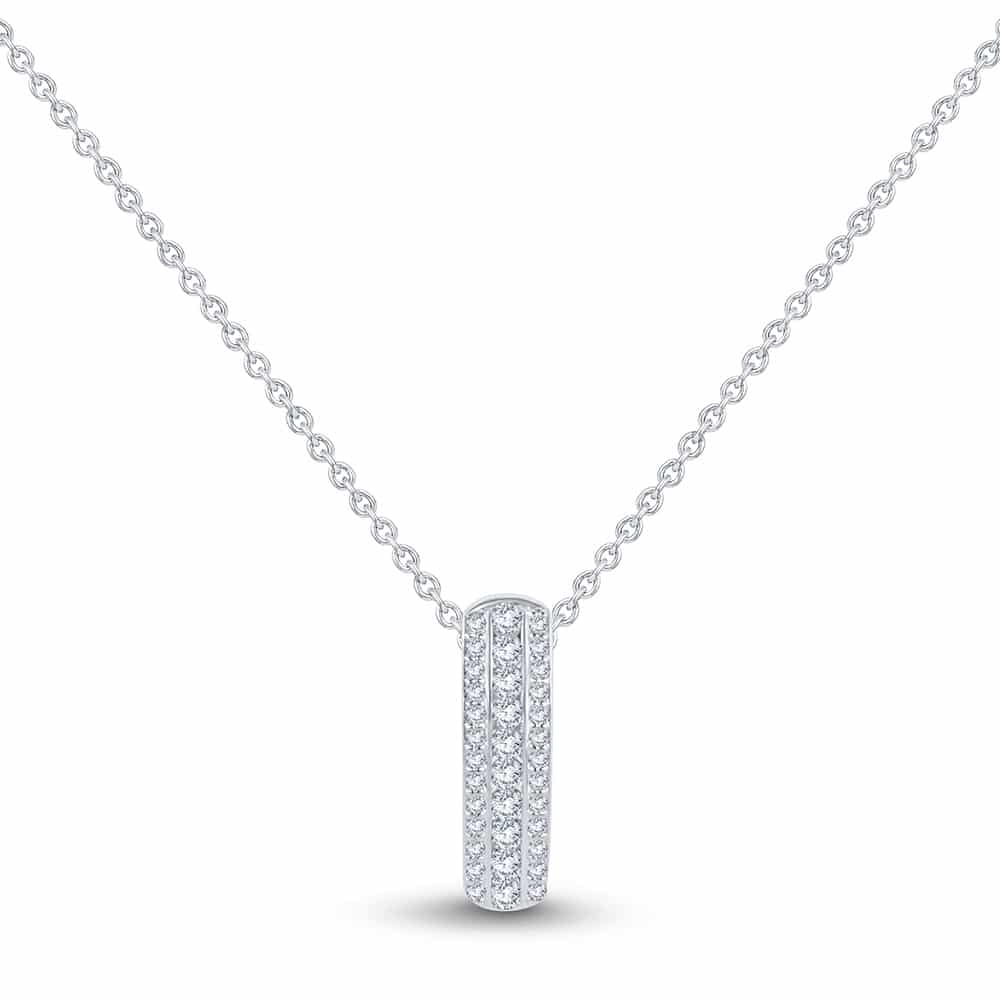 0.50 Karat IDL SERTİFİKALI Tasarım Pırlanta Kolye