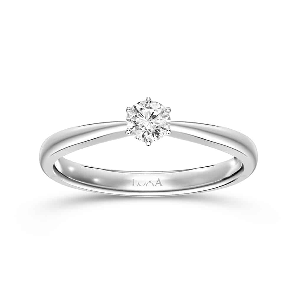 0.40 Karat IDL SERTİFİKALI Tektaş Pırlanta Yüzük