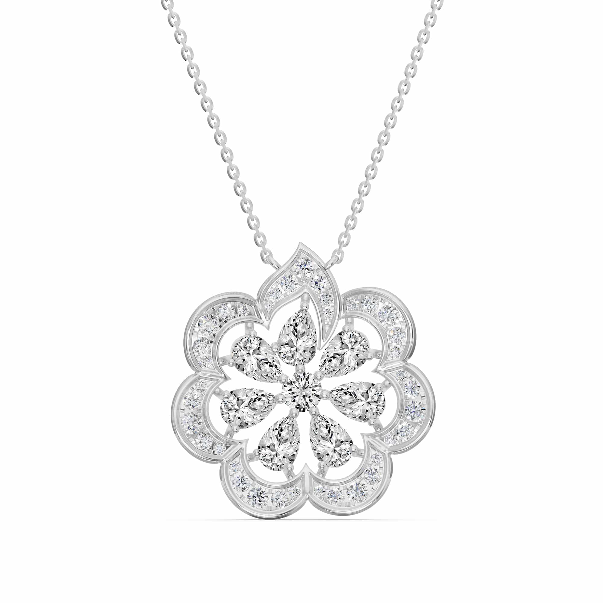 1.45 Karat IDL SERTİFİKALI Damla Pırlanta Kolye