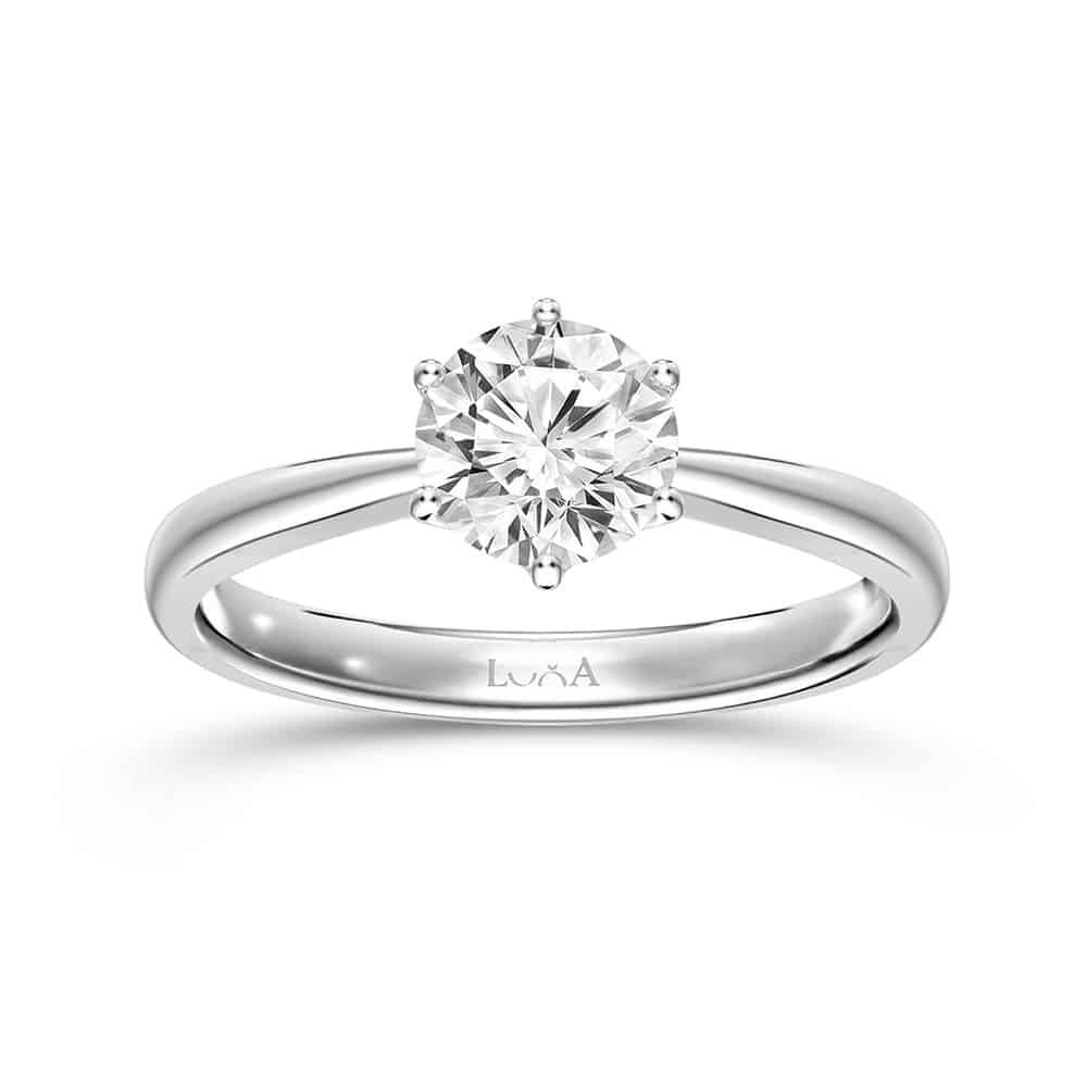 0.80 Karat IDL SERTİFİKALI Tektaş Pırlanta Yüzük